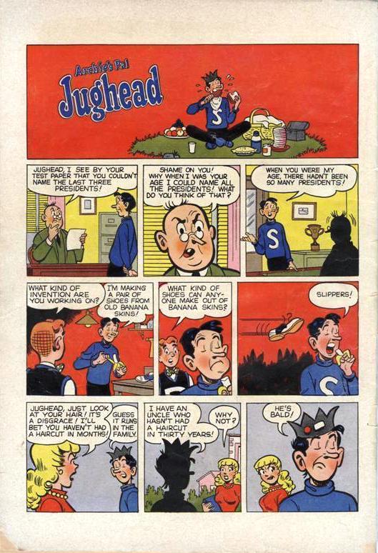 Read online Archie's Joke Book Magazine comic -  Issue #15 - 36