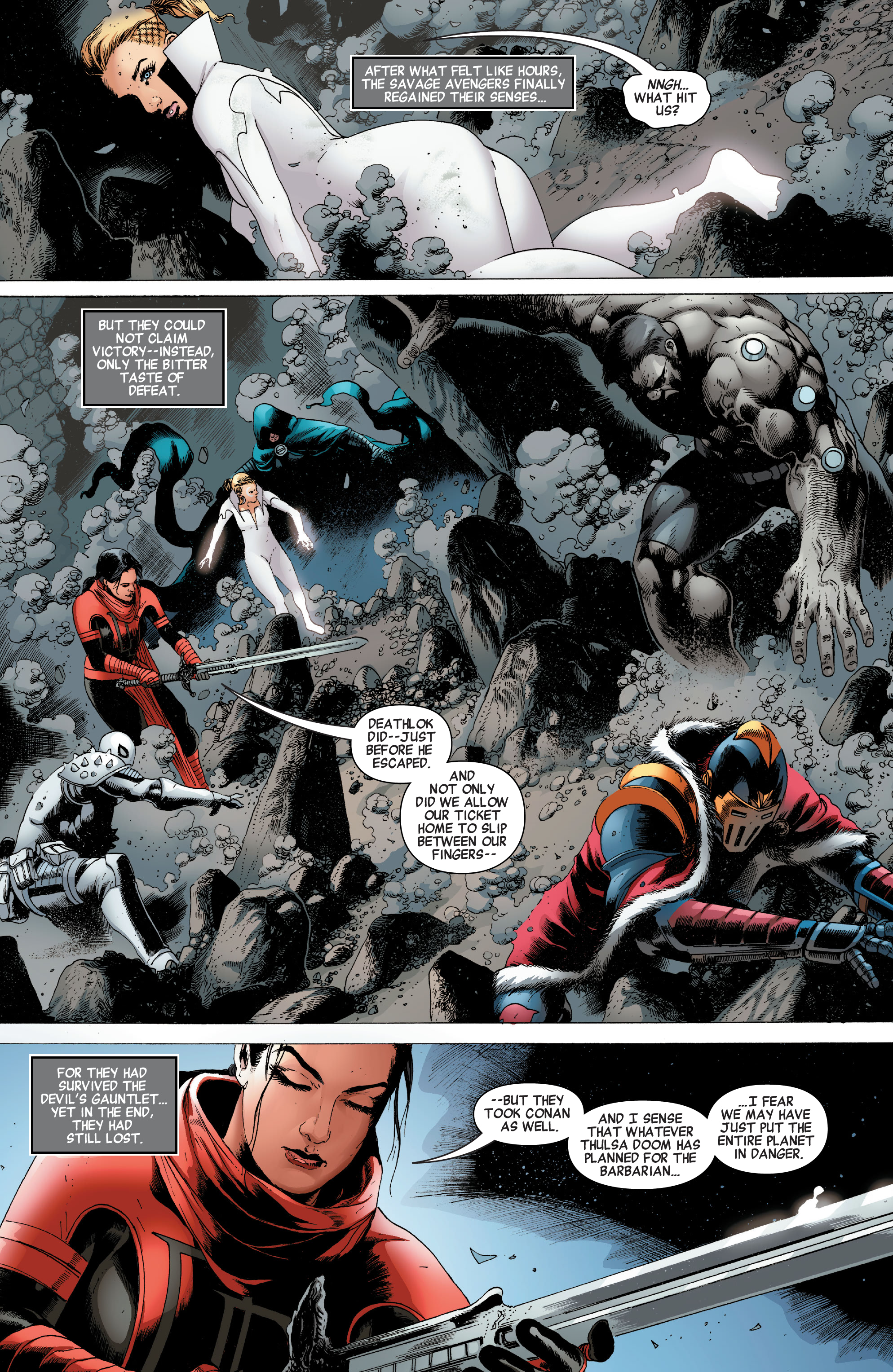 Read online Savage Avengers (2022) comic -  Issue #3 - 22