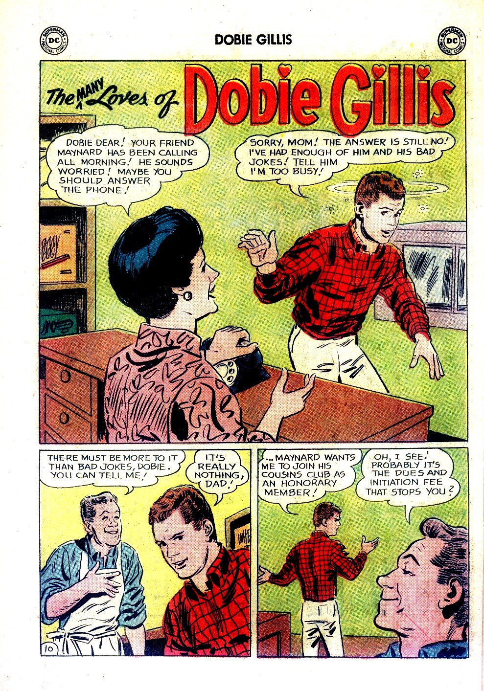 Read online Many Loves of Dobie Gillis comic -  Issue #24 - 14