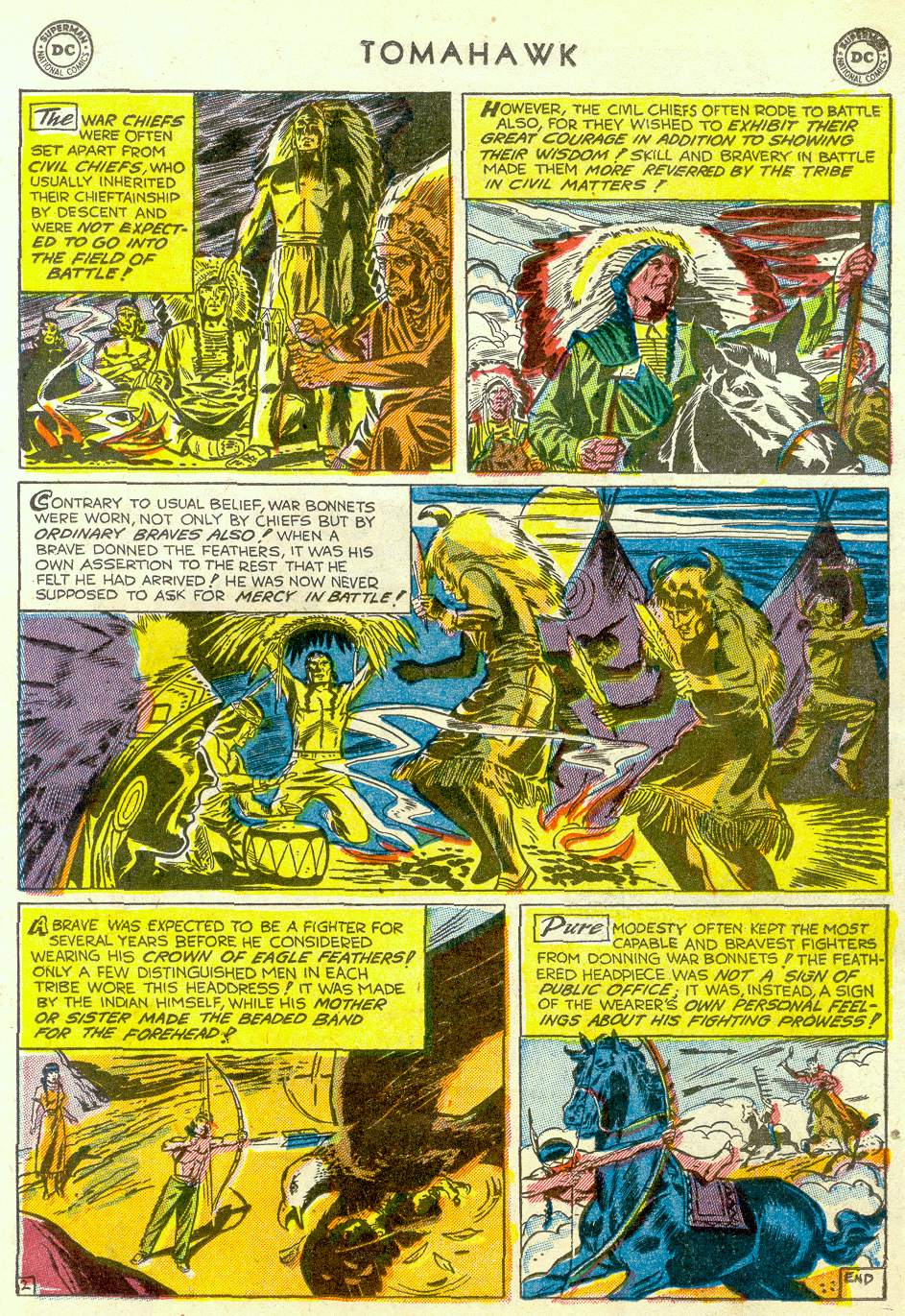 Read online Tomahawk comic -  Issue #18 - 23