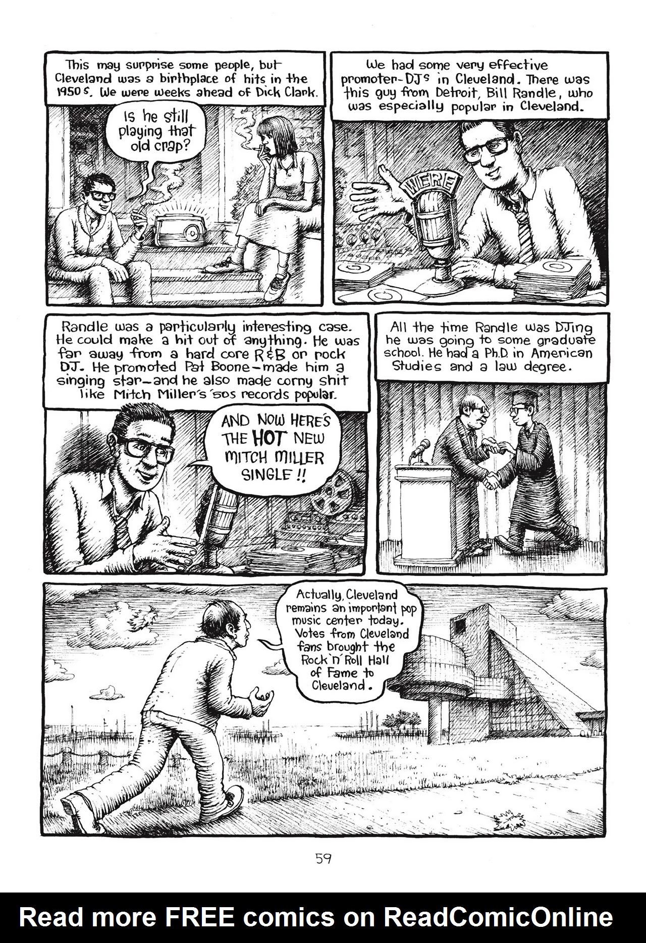 Read online Harvey Pekar's Cleveland comic -  Issue # TPB - 60