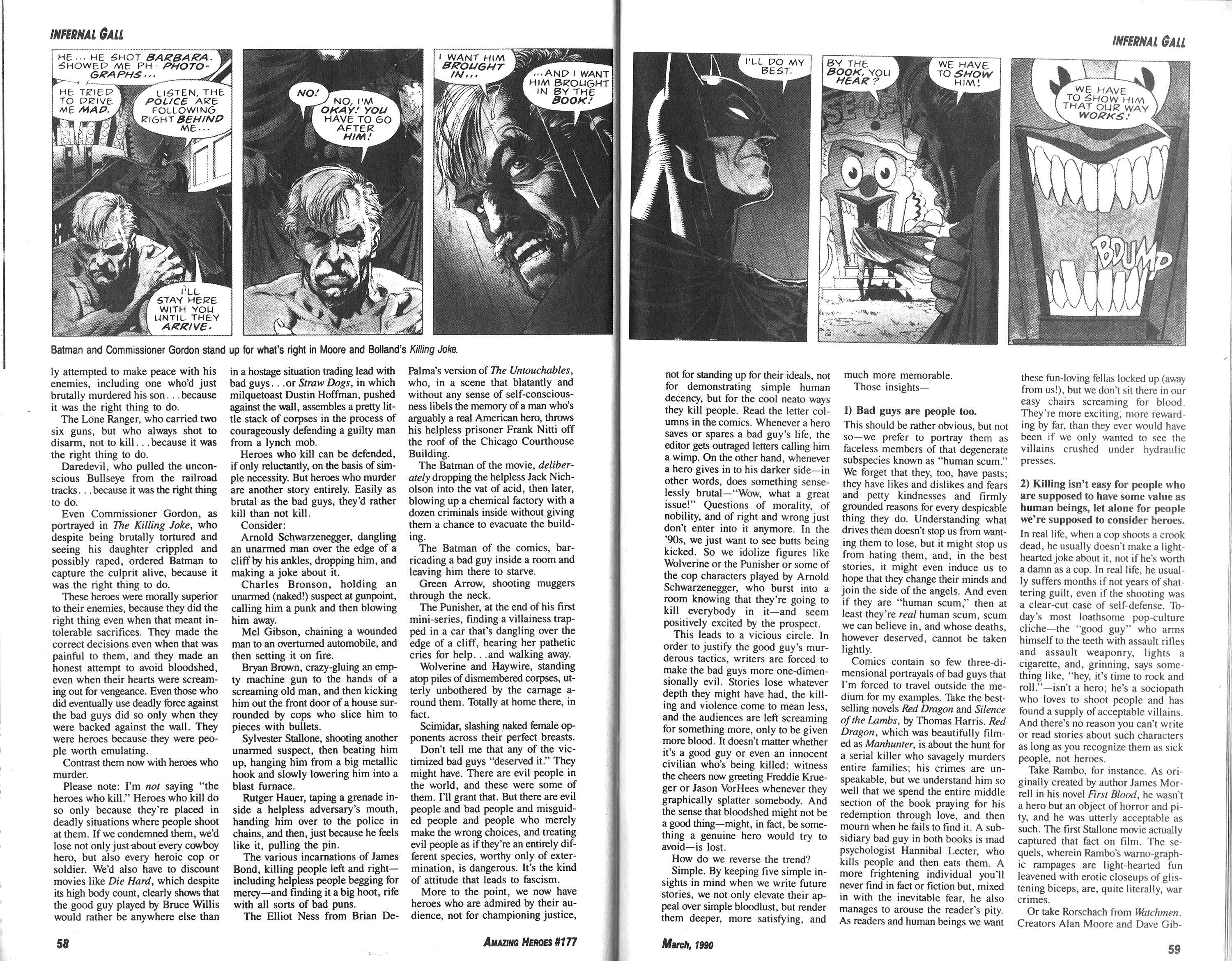 Read online Amazing Heroes comic -  Issue #177 - 30