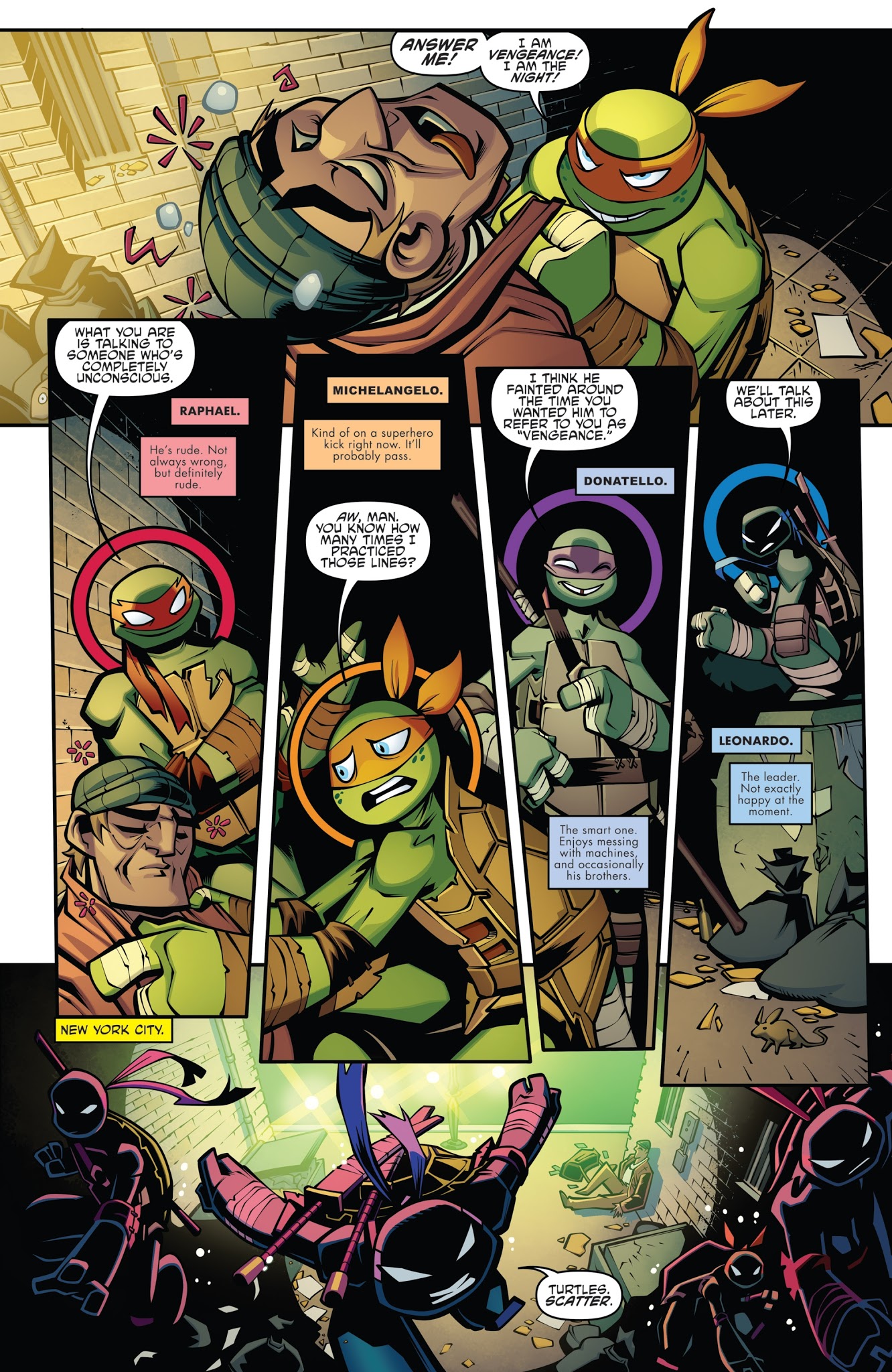 Read online Teenage Mutant Ninja Turtles: Dimension X comic -  Issue #3 - 27