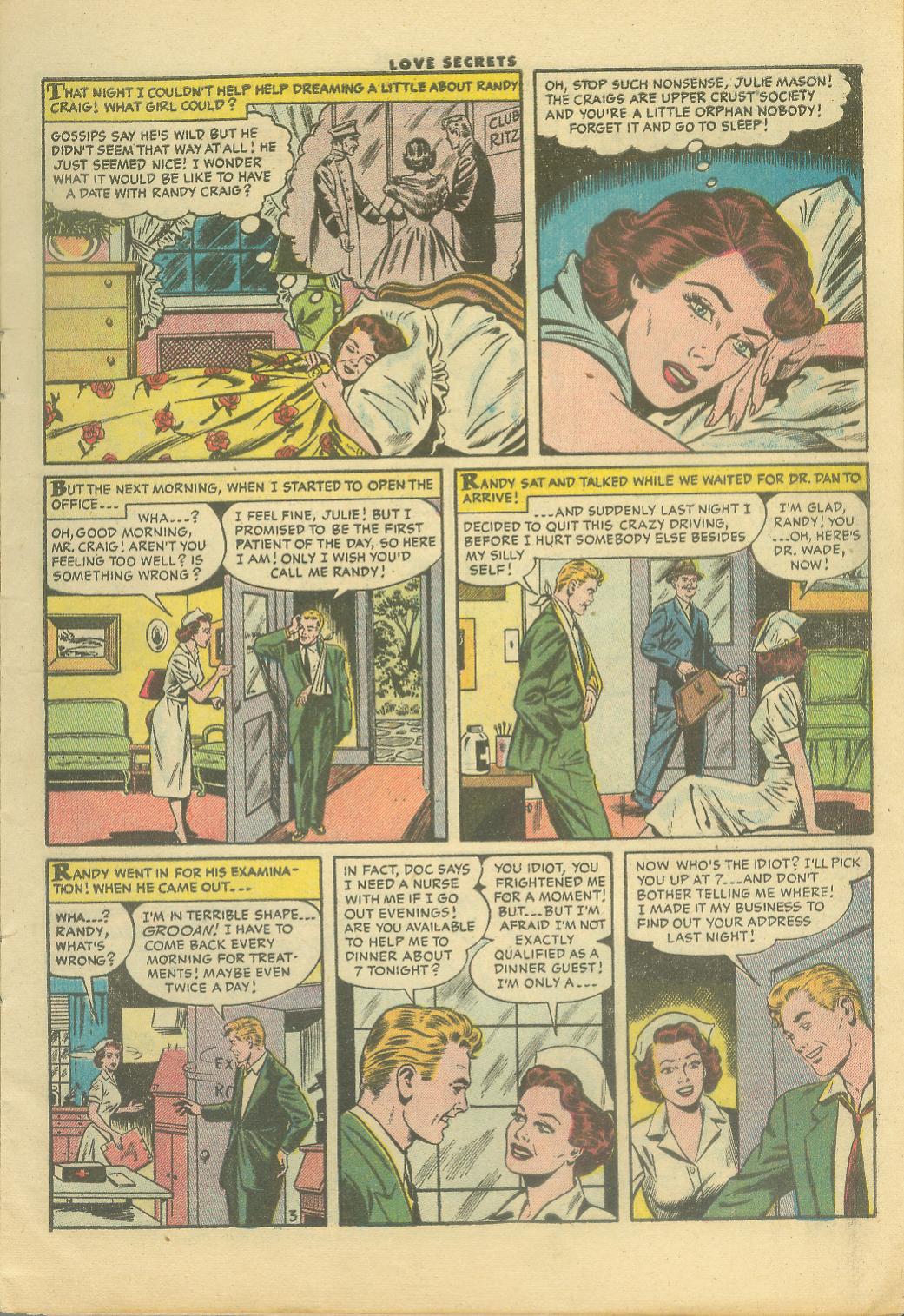 Read online Love Secrets (1953) comic -  Issue #51 - 5
