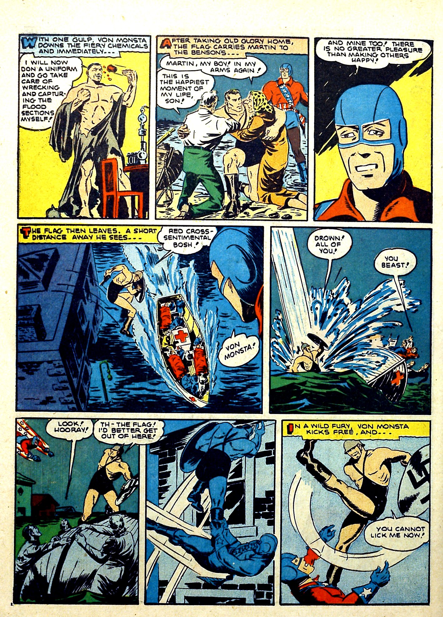 Read online Our Flag Comics comic -  Issue #4 - 50