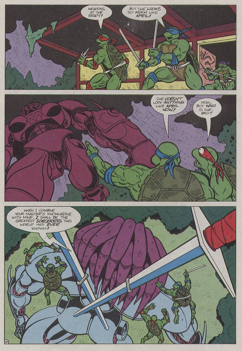 Read online Teenage Mutant Ninja Turtles Presents: April O'Neil (May East Saga) comic -  Issue #1 - 21
