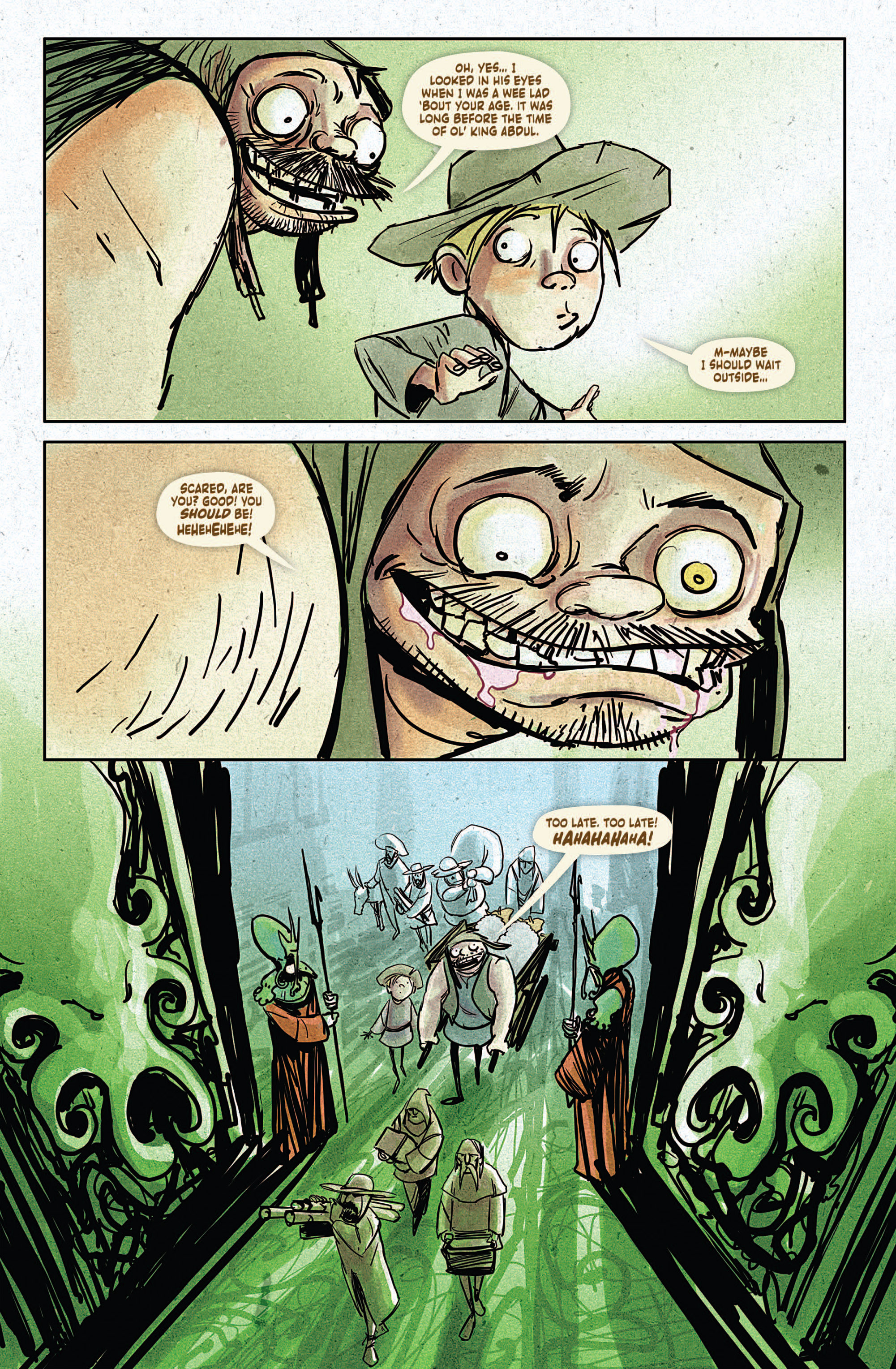 Read online Arcana Studio Presents Howard Lovecraft and the Undersea Kingdom comic -  Issue #1 - 10