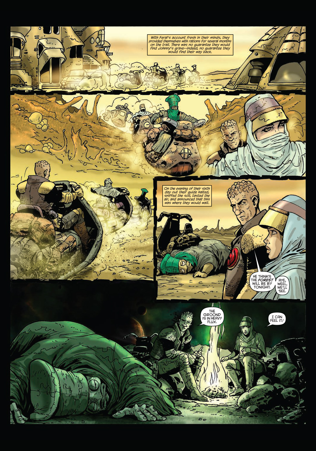 Read online Strontium Dog: The Life and Death of Johnny Alpha: The Project comic -  Issue # TPB - 58