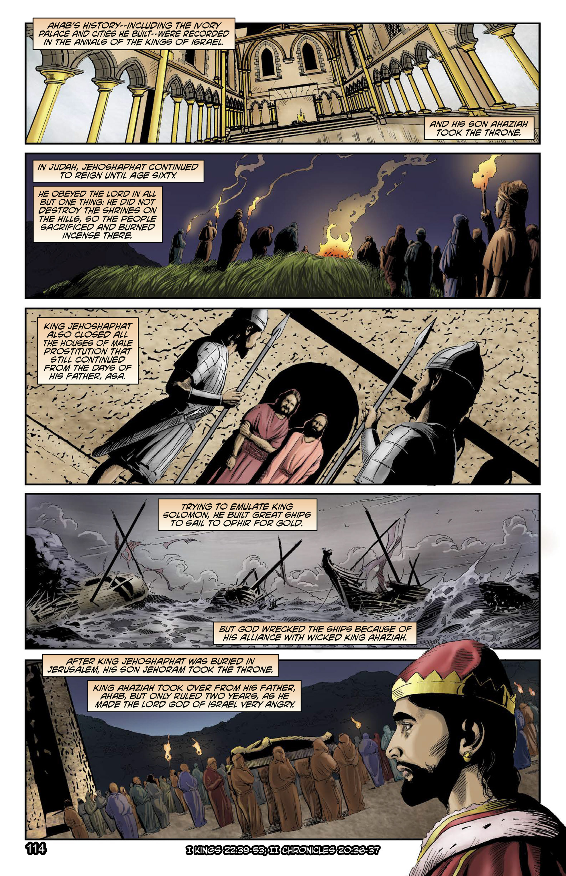 Read online The Kingstone Bible comic -  Issue #6 - 112