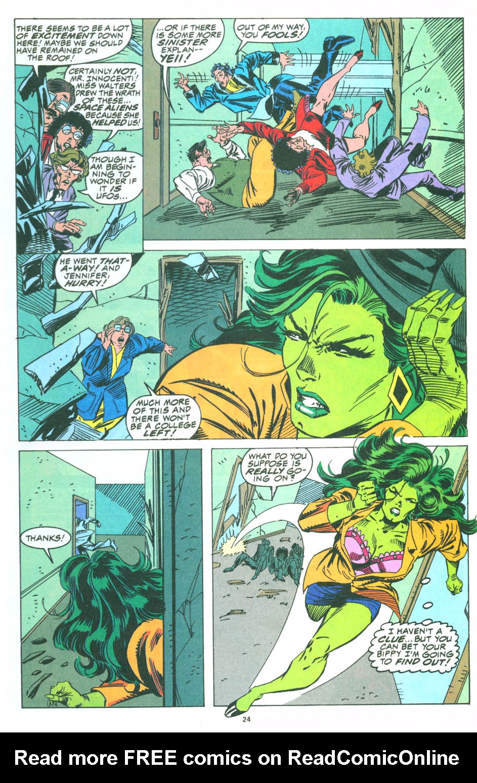 Read online The Sensational She-Hulk comic -  Issue #30 - 17