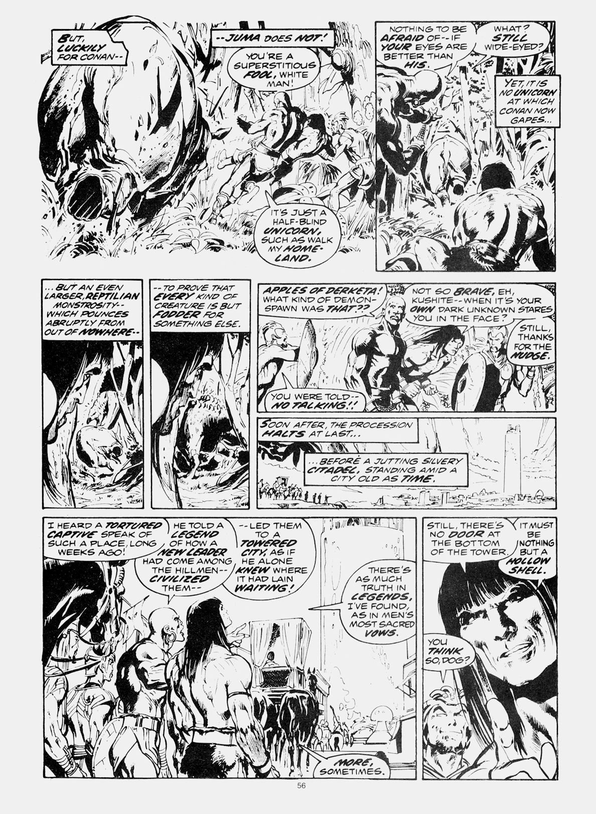 Read online Conan Saga comic -  Issue #08 - 56