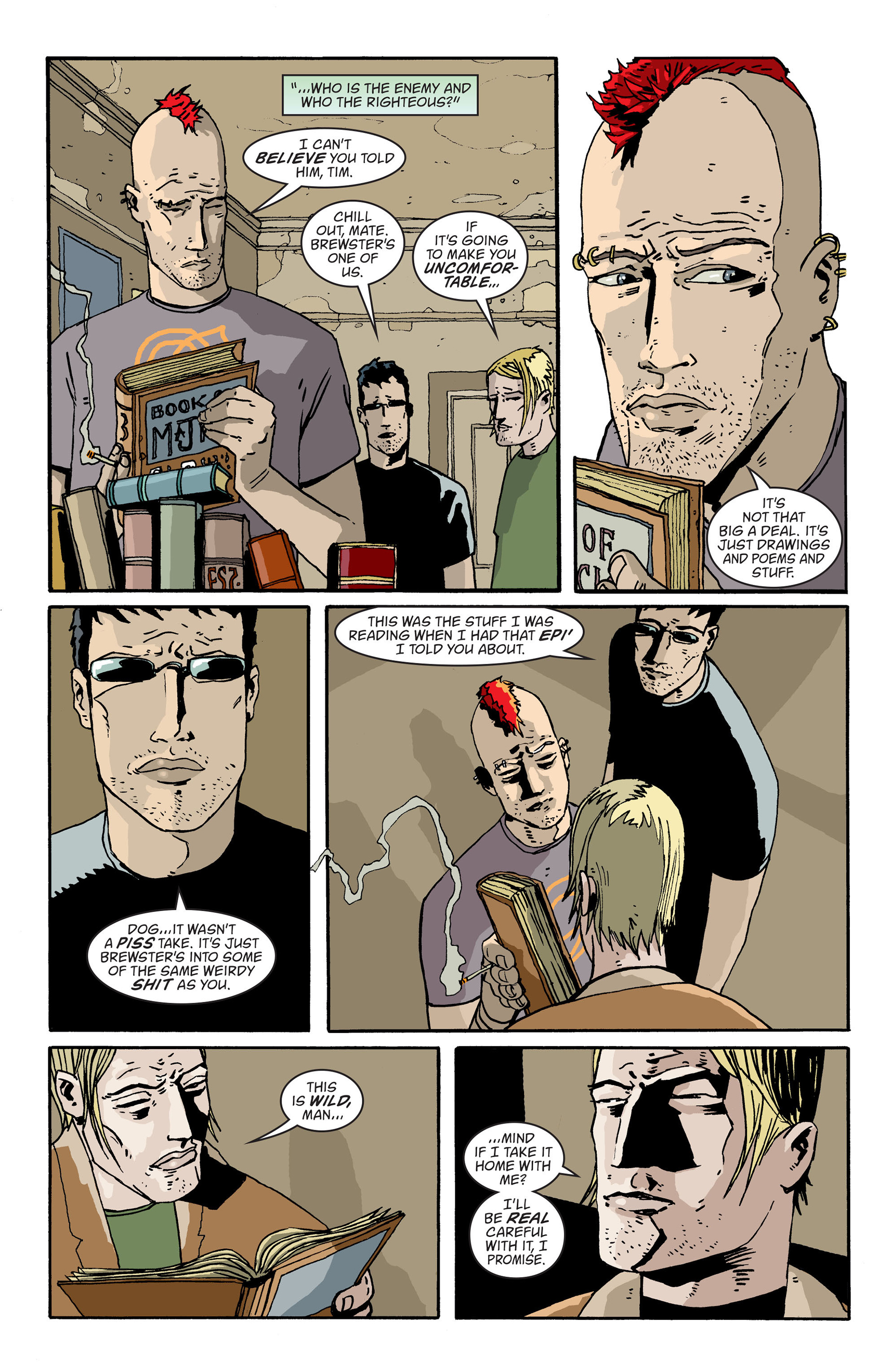 Read online Books of Magick: Life During Wartime comic -  Issue #3 - 21
