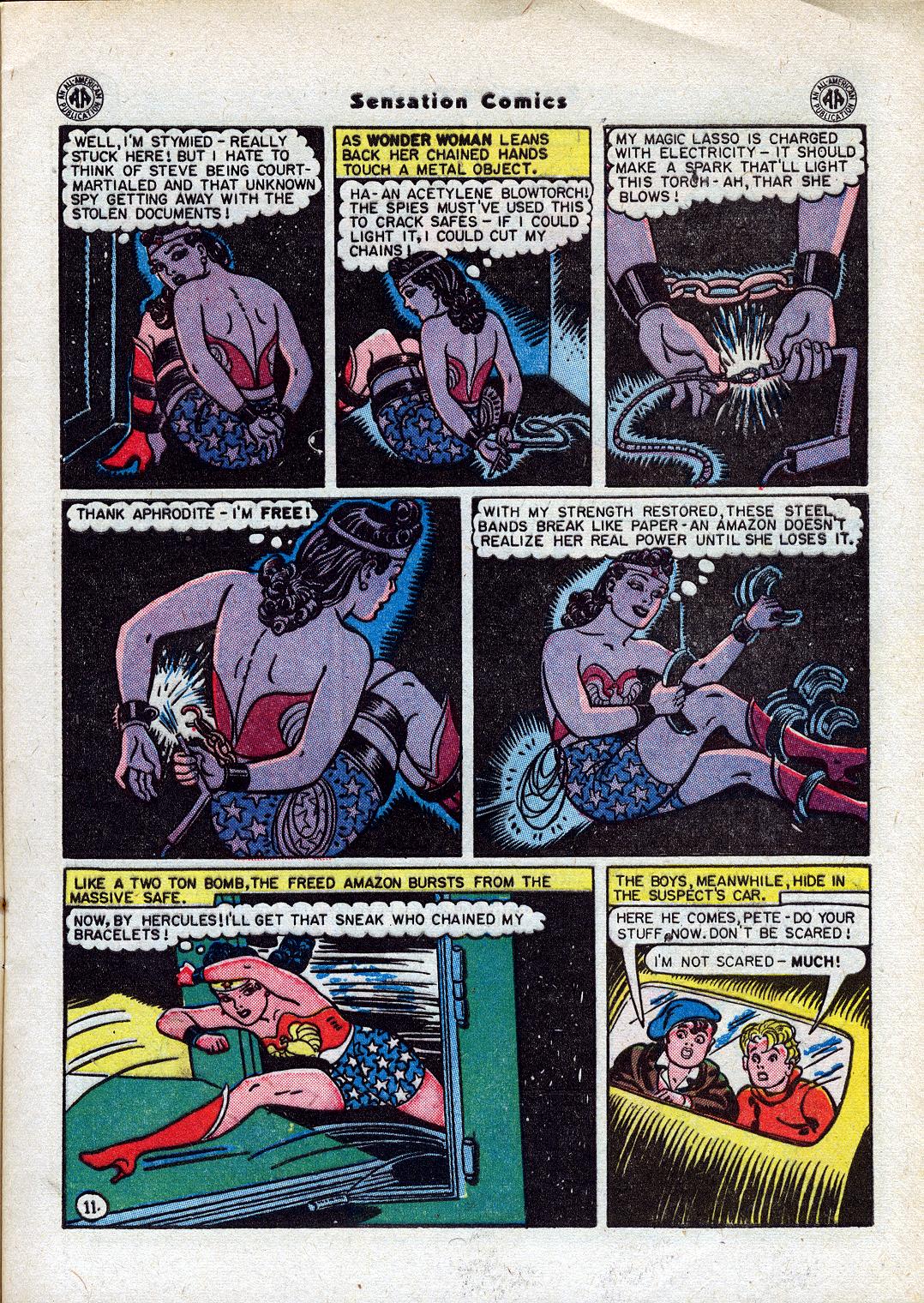 Read online Sensation (Mystery) Comics comic -  Issue #44 - 13