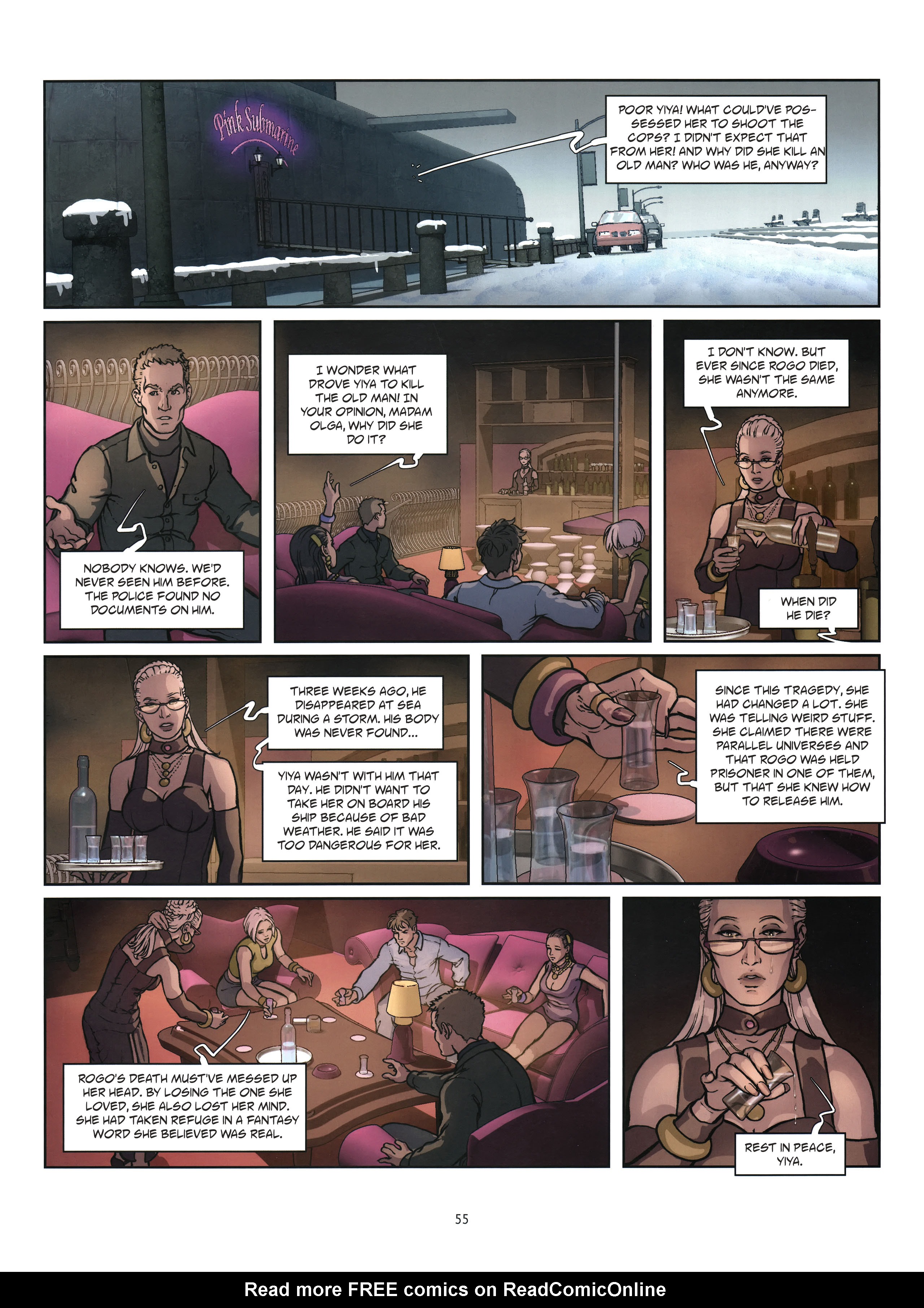 Read online Yiya comic -  Issue #2 - 56