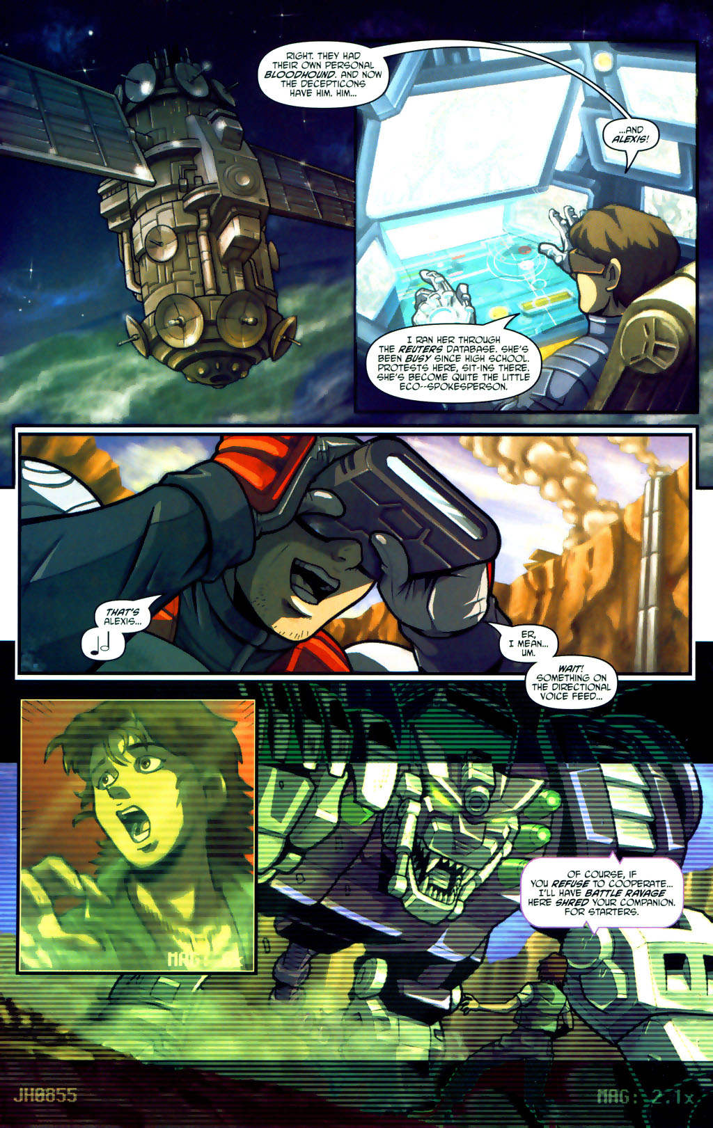Read online Transformers Energon comic -  Issue #22 - 6