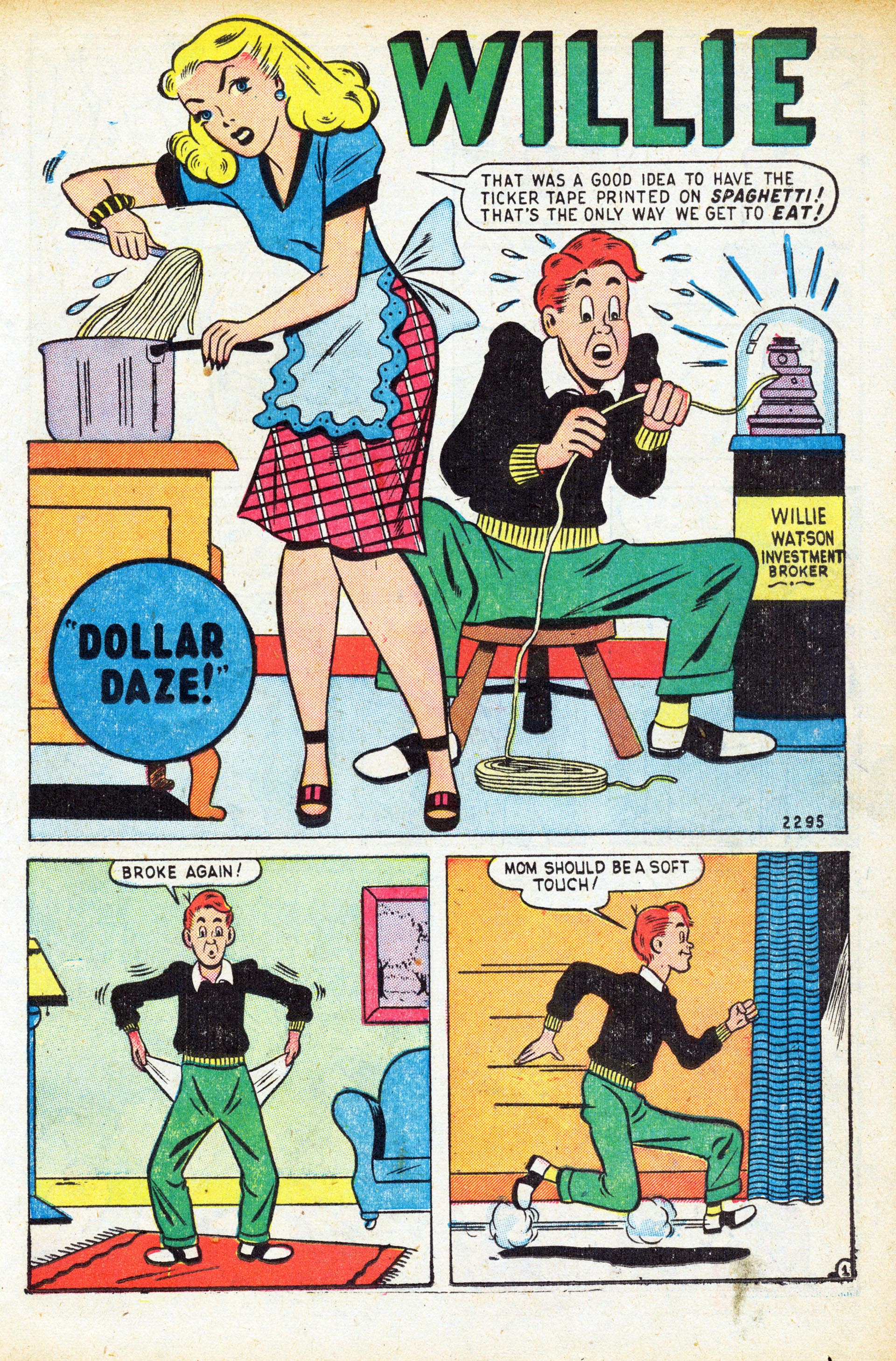 Read online Willie Comics (1946) comic -  Issue #16 - 29