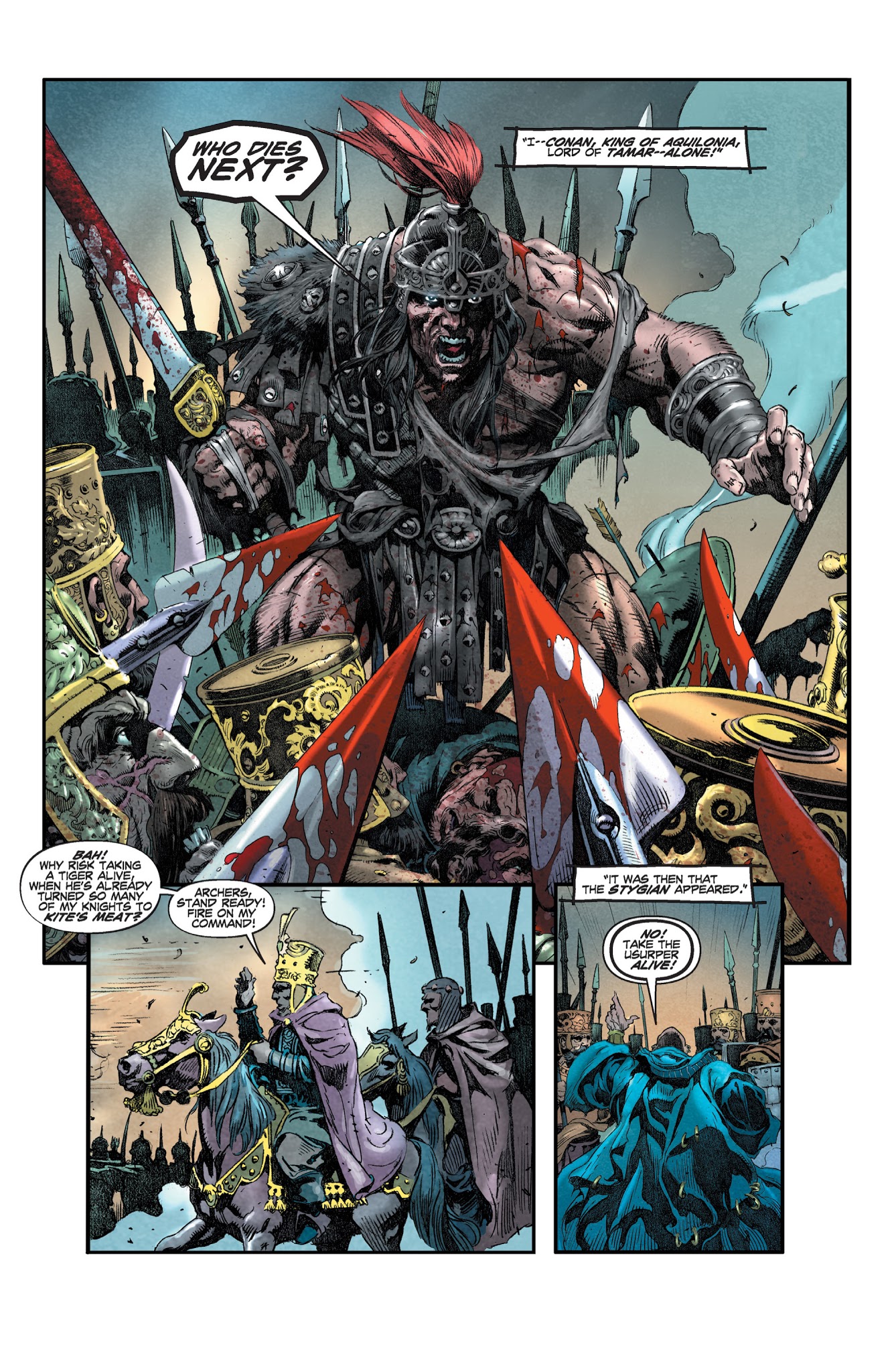 Read online King Conan: The Scarlet Citadel comic -  Issue # TPB - 16