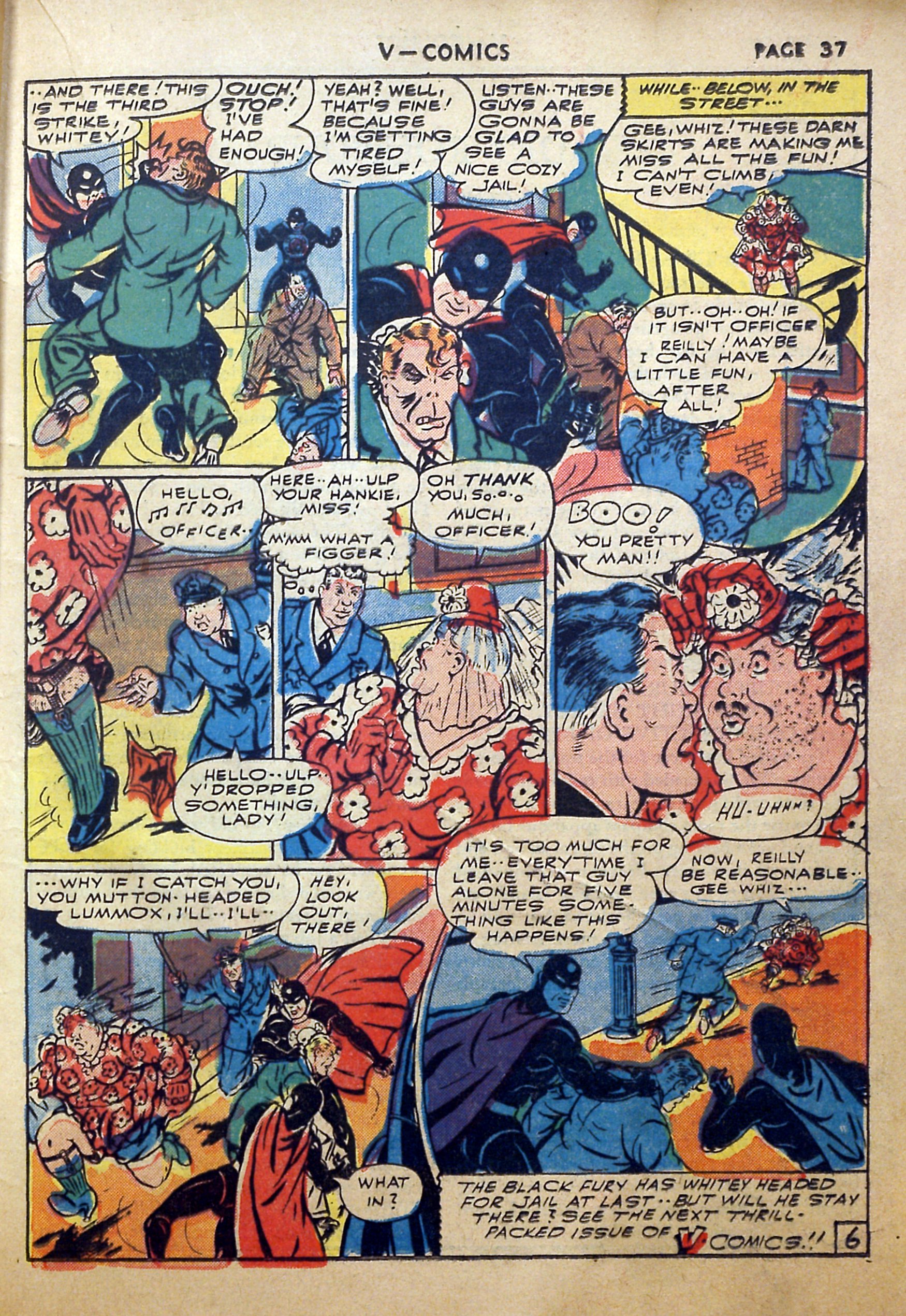 Read online V...- Comics comic -  Issue #2 - 38