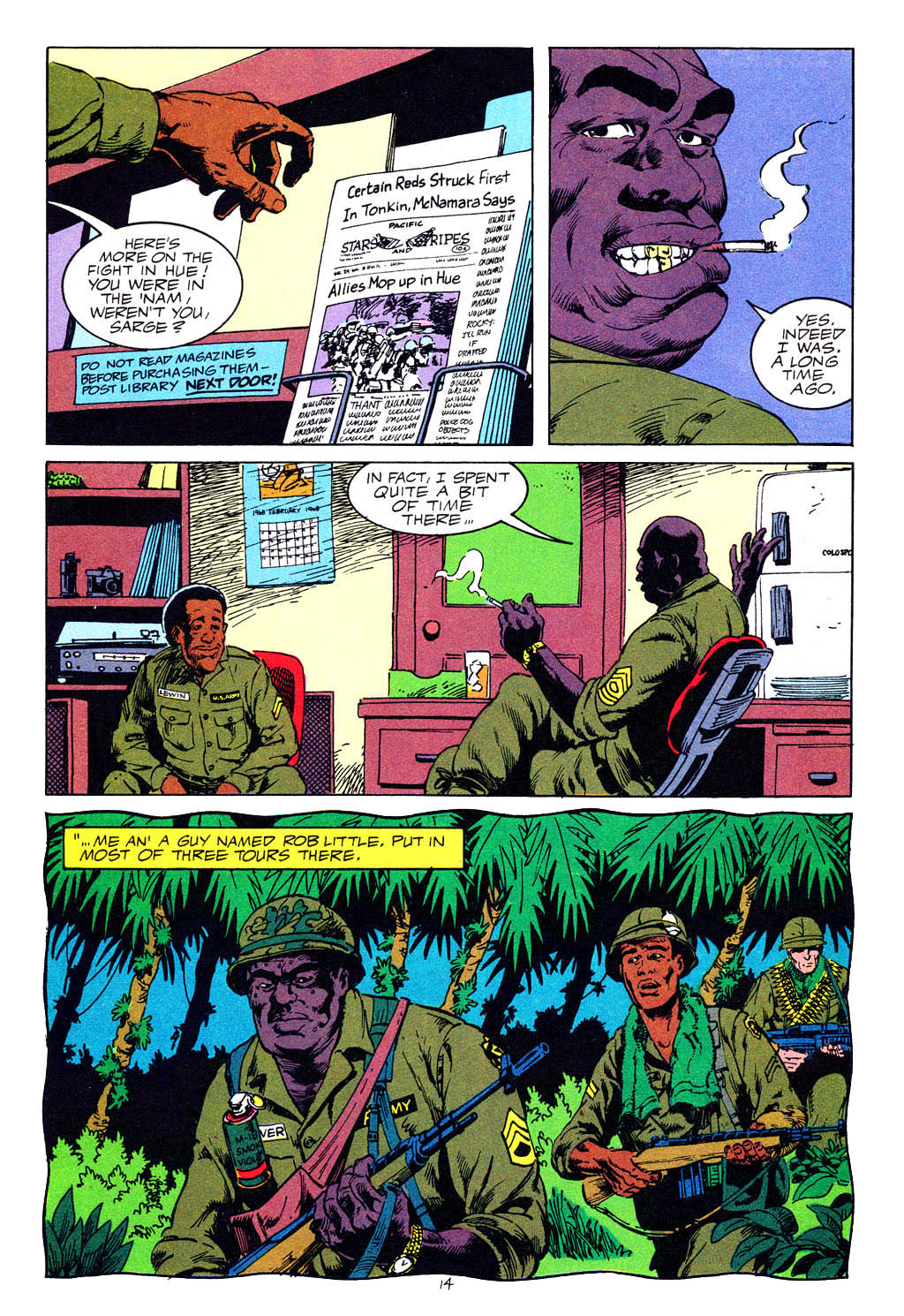 Read online The 'Nam comic -  Issue #26 - 16