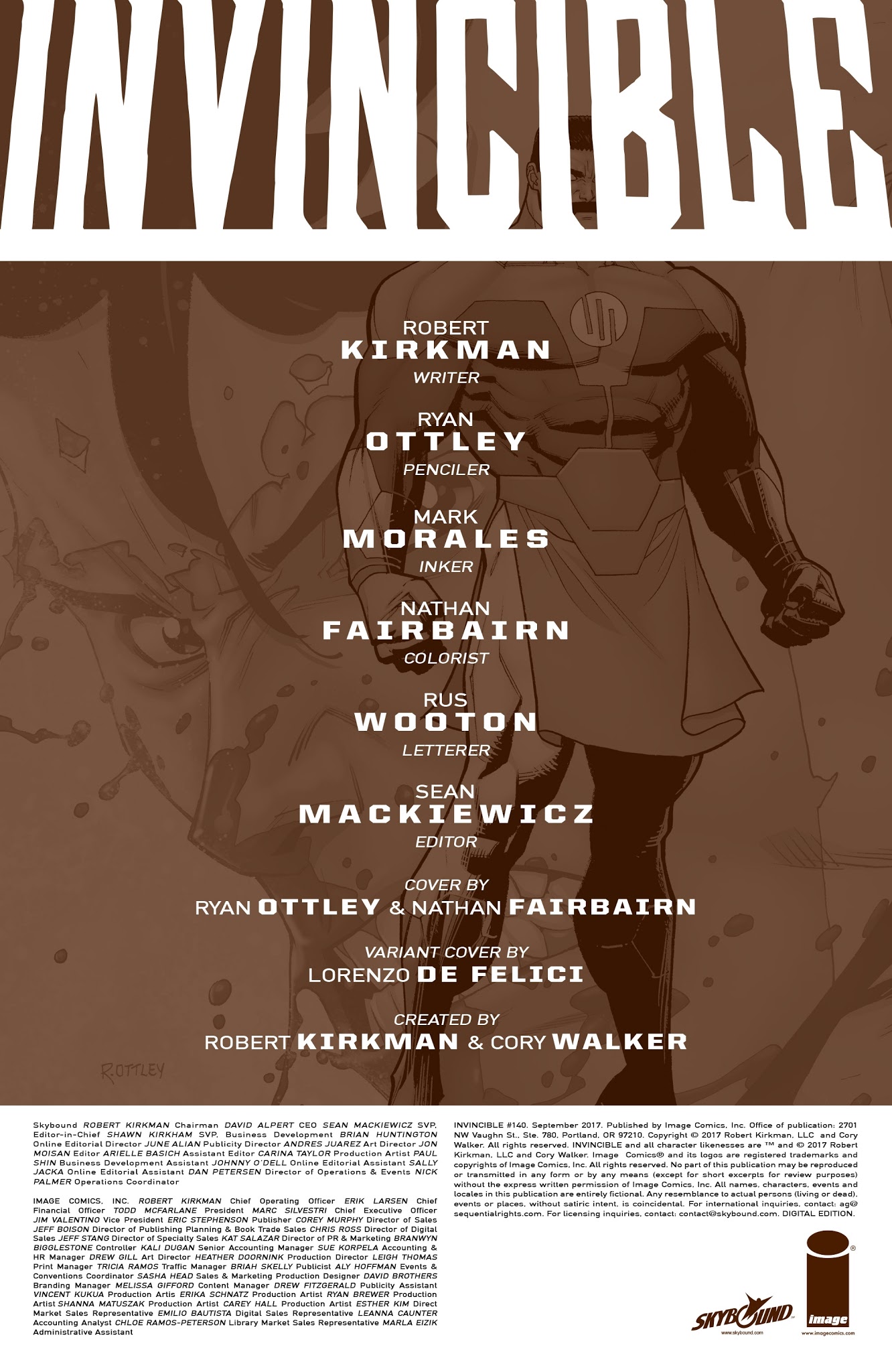 Read online Invincible comic -  Issue #140 - 2