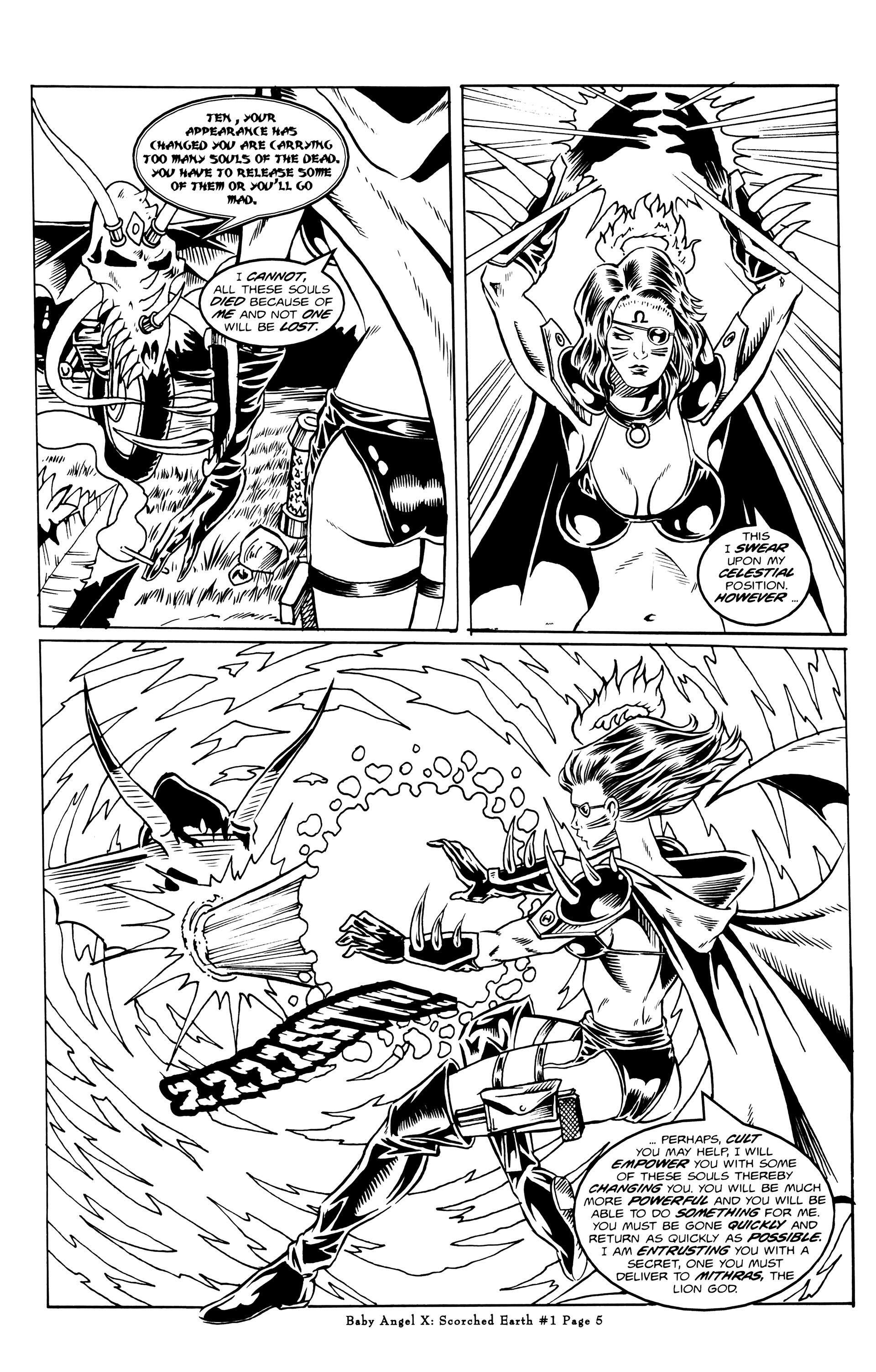 Read online Baby Angel X: Scorched Earth comic -  Issue #1 - 7