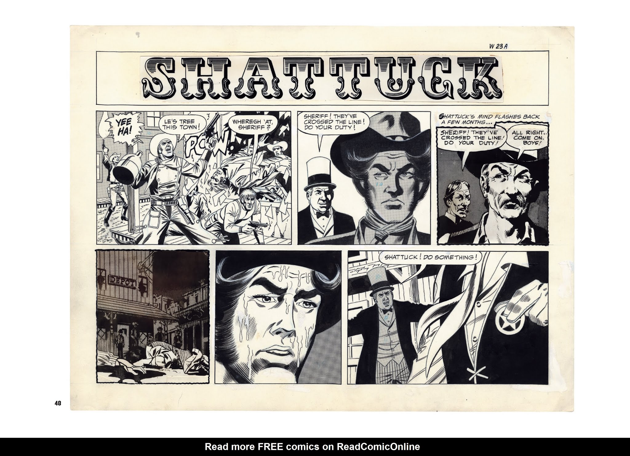 Read online Wallace Wood Presents Shattuck comic -  Issue # TPB - 48