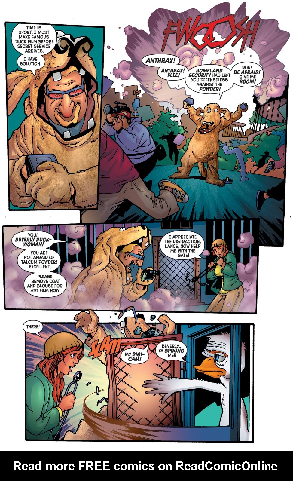 Read online Howard the Duck (2007) comic -  Issue #4 - 8
