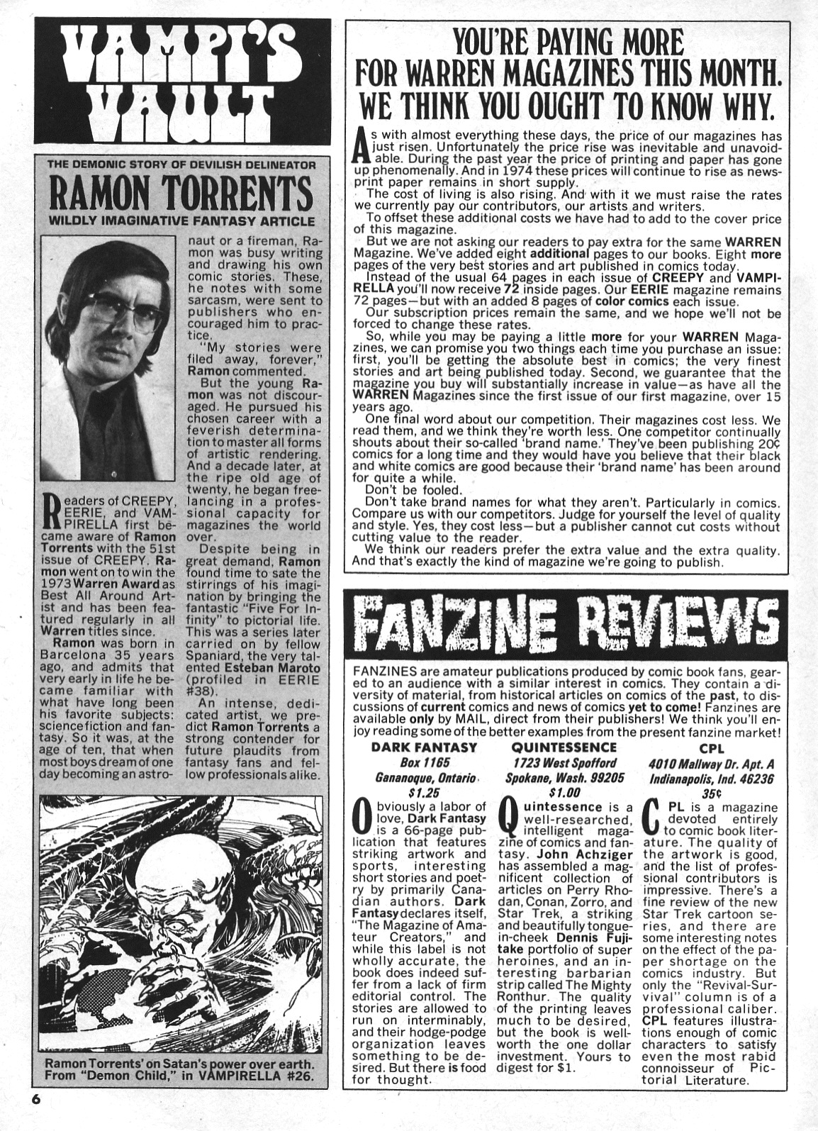 Read online Vampirella (1969) comic -  Issue #32 - 6