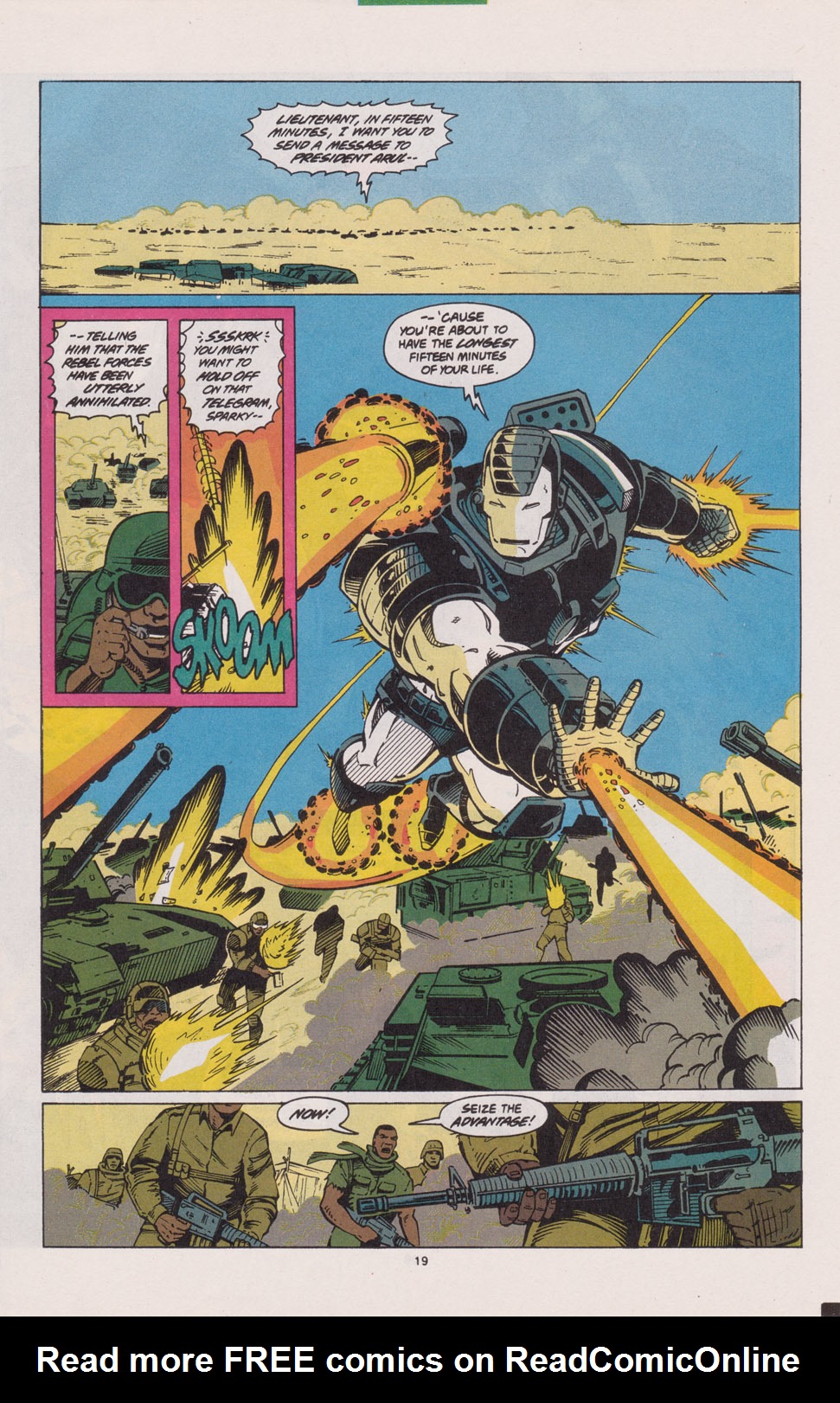 Read online War Machine (1994) comic -  Issue #3 - 16
