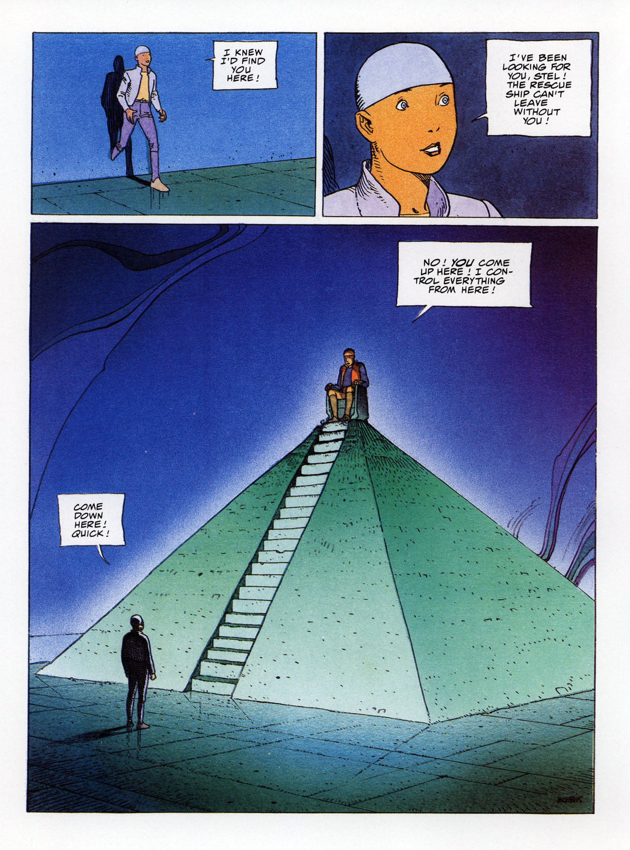 Read online Epic Graphic Novel: Moebius comic -  Issue # TPB 7 - 12
