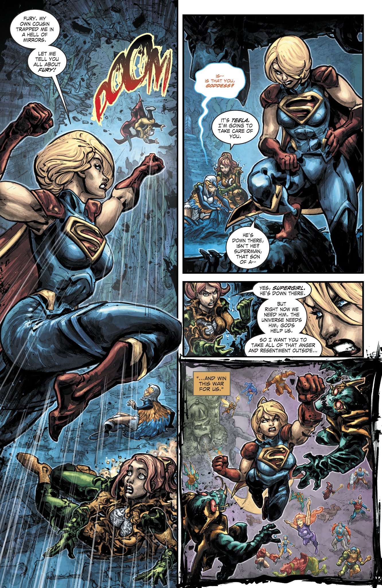 Read online Injustice Vs. Masters of the Universe comic -  Issue #5 - 16