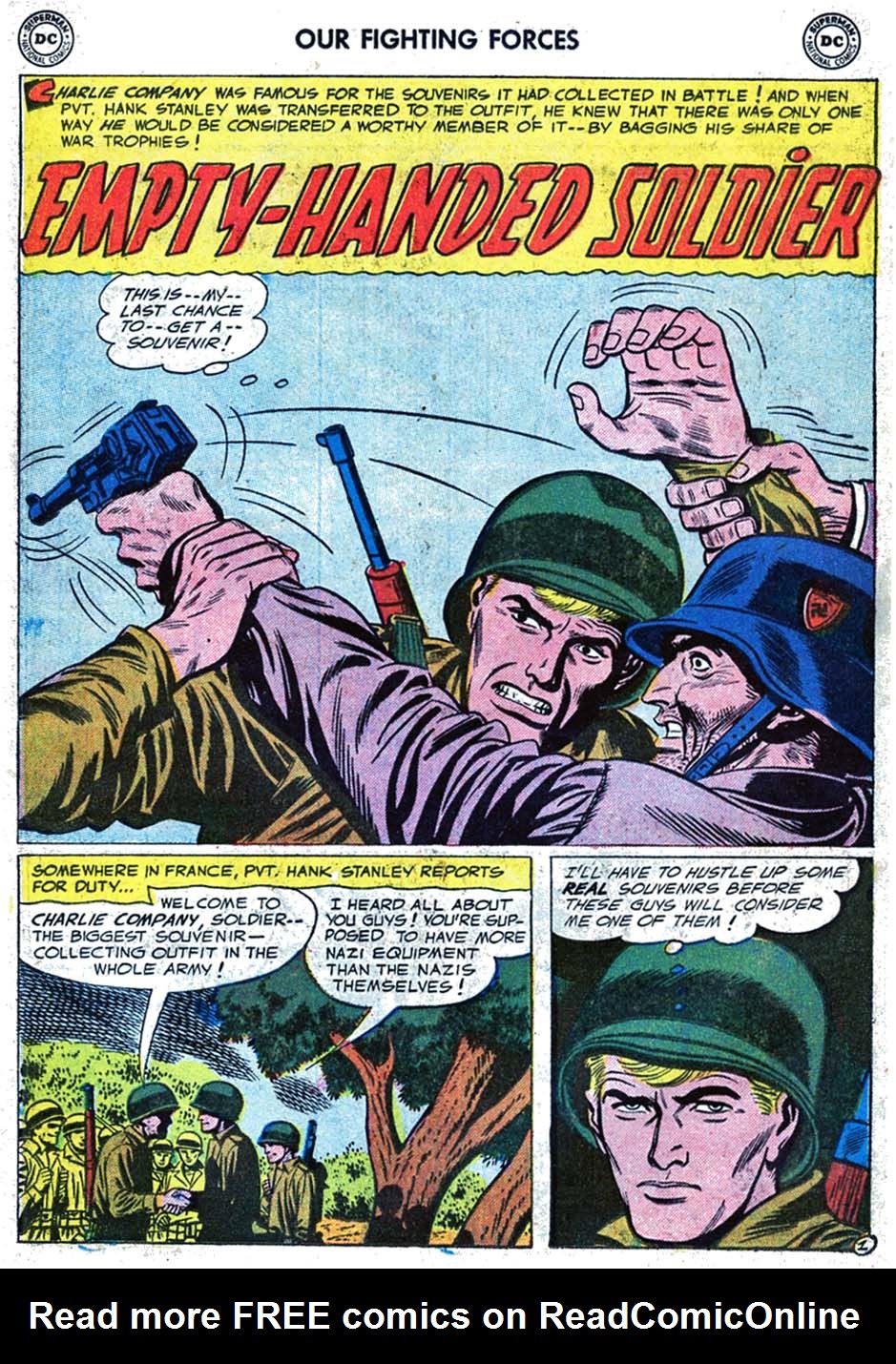 Read online Our Fighting Forces comic -  Issue #9 - 11