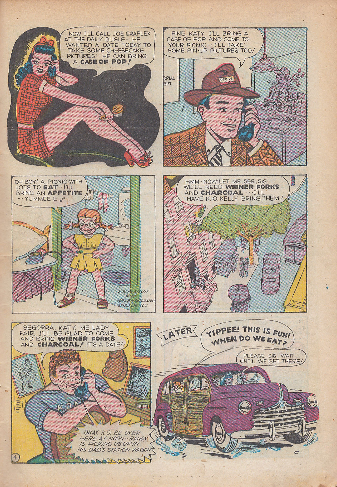 Read online Pep Comics comic -  Issue #68 - 15