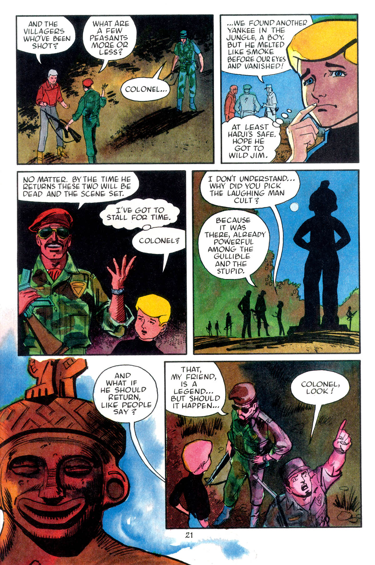 Read online Jonny Quest comic -  Issue #3 - 23