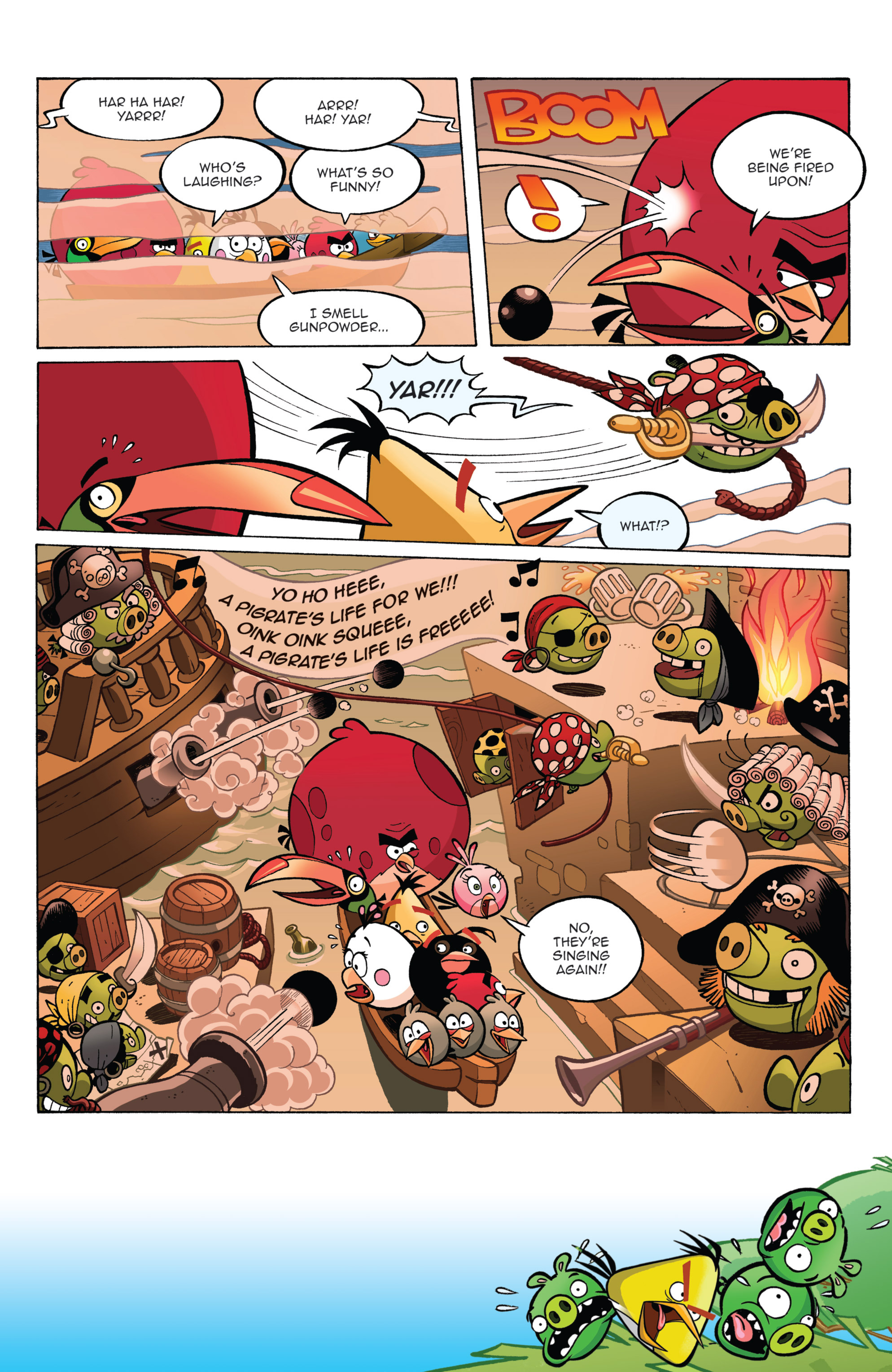 Read online Angry Birds Comics (2014) comic -  Issue #2 - 23