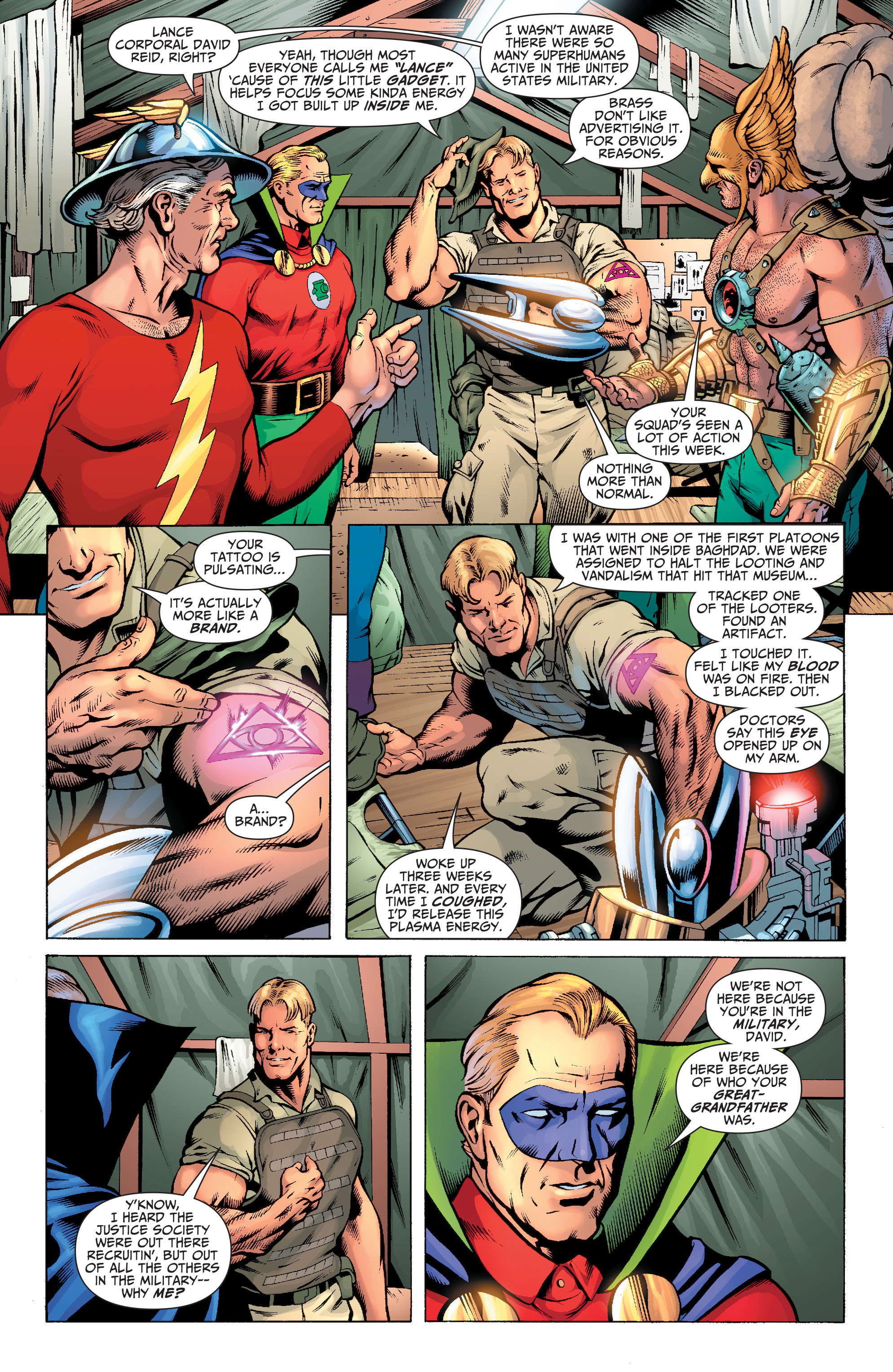 Read online Justice Society of America (2007) comic -  Issue #12 - 20