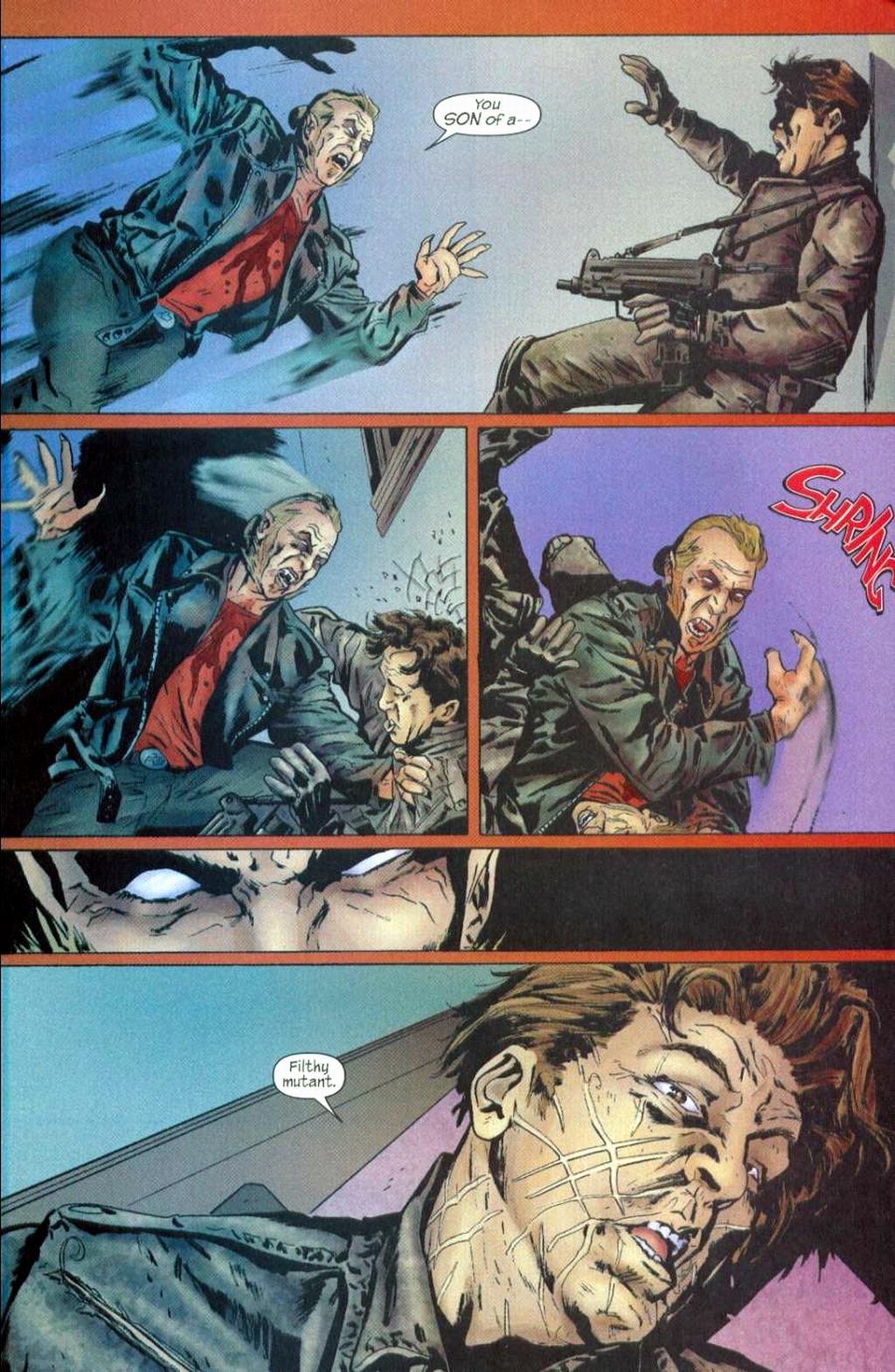 Read online Sabretooth: Mary Shelley Overdrive comic -  Issue #1 - 7