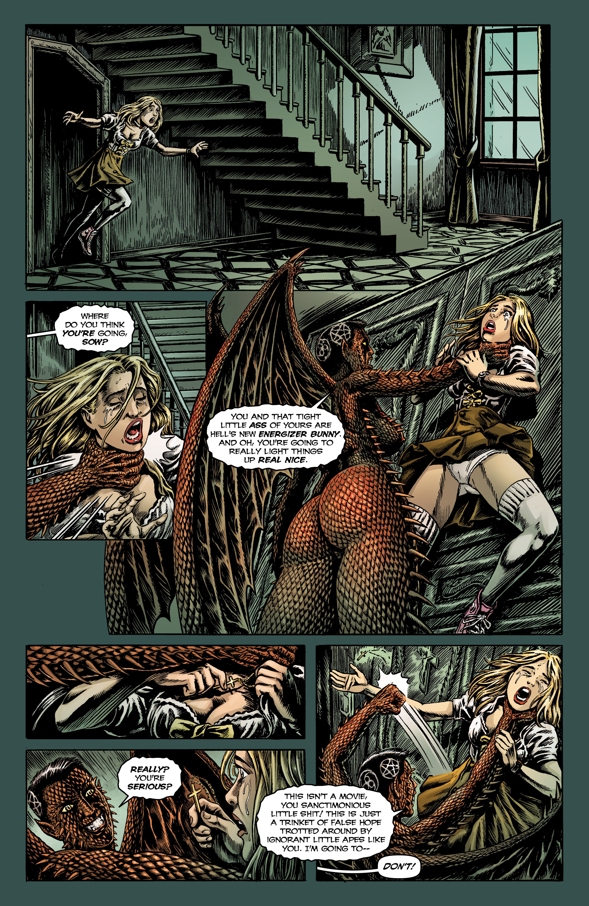 Read online UnHoly comic -  Issue #2 - 11