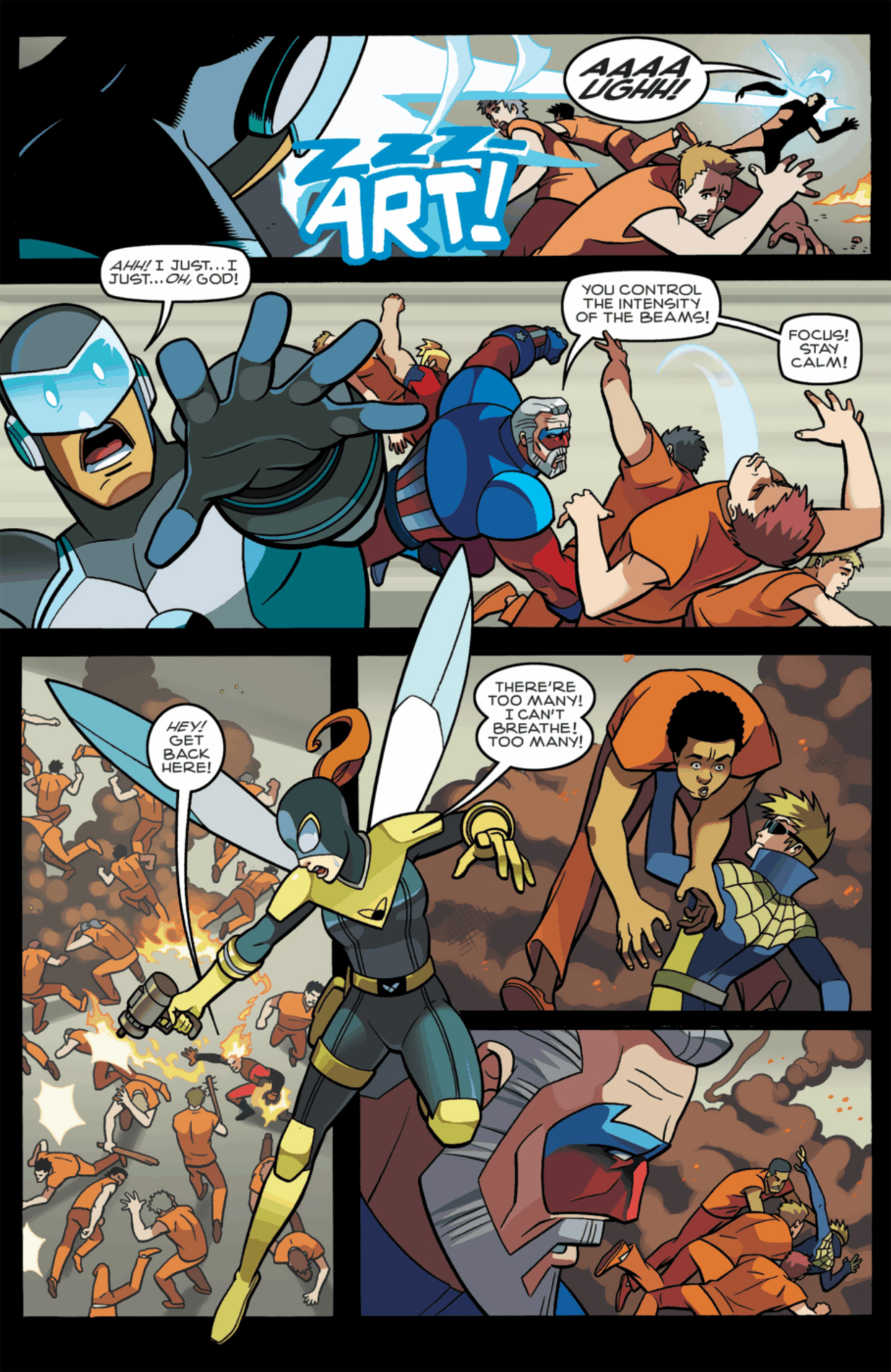 Read online New Crusaders: Rise Of The Heroes comic -  Issue #5 - Act III - 5