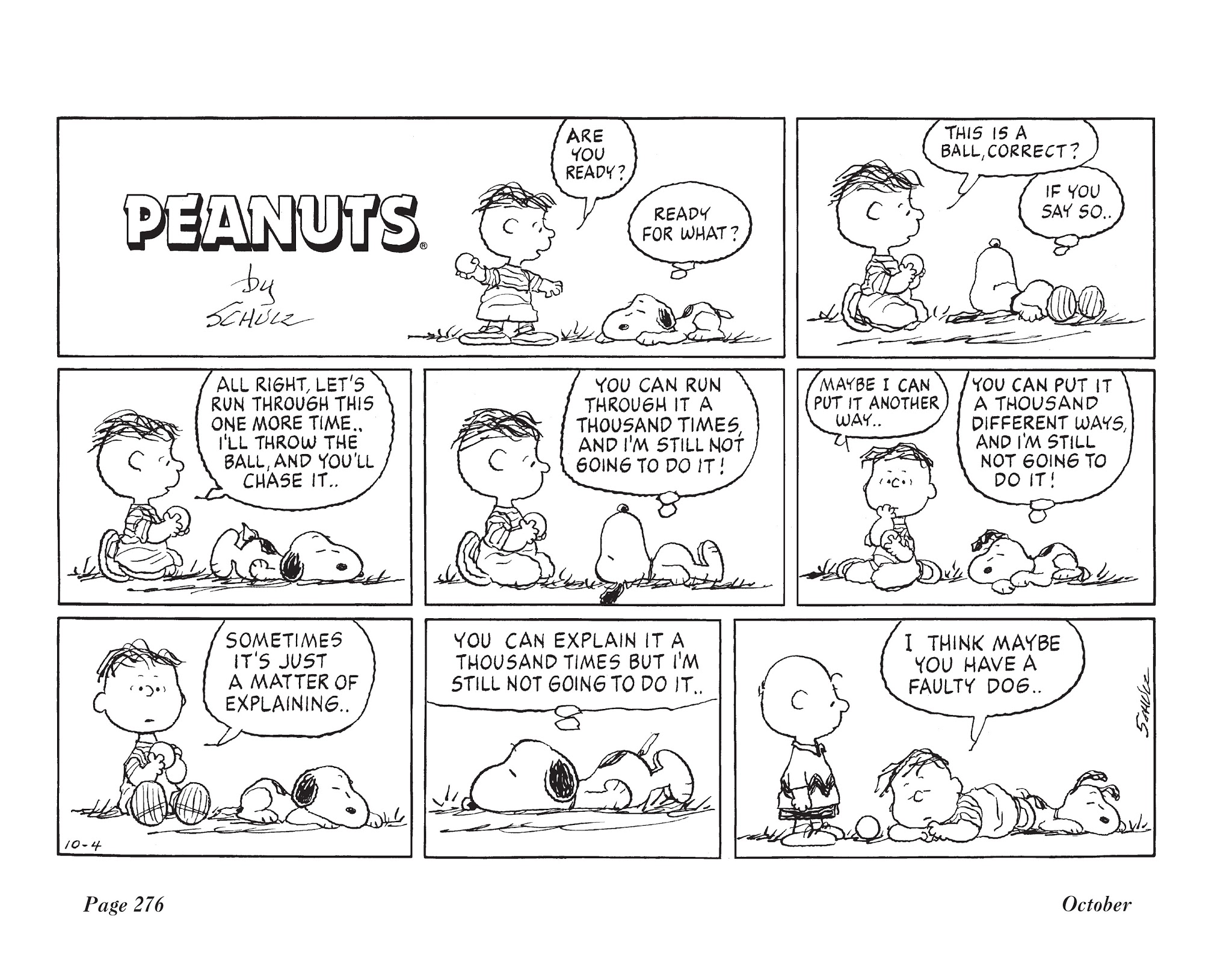 Read online The Complete Peanuts comic -  Issue # TPB 24 - 289