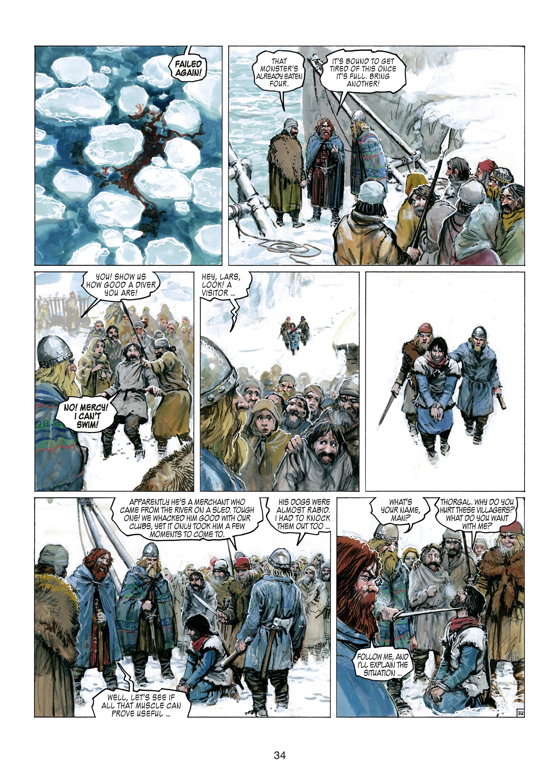 Read online Thorgal comic -  Issue #25 - 36