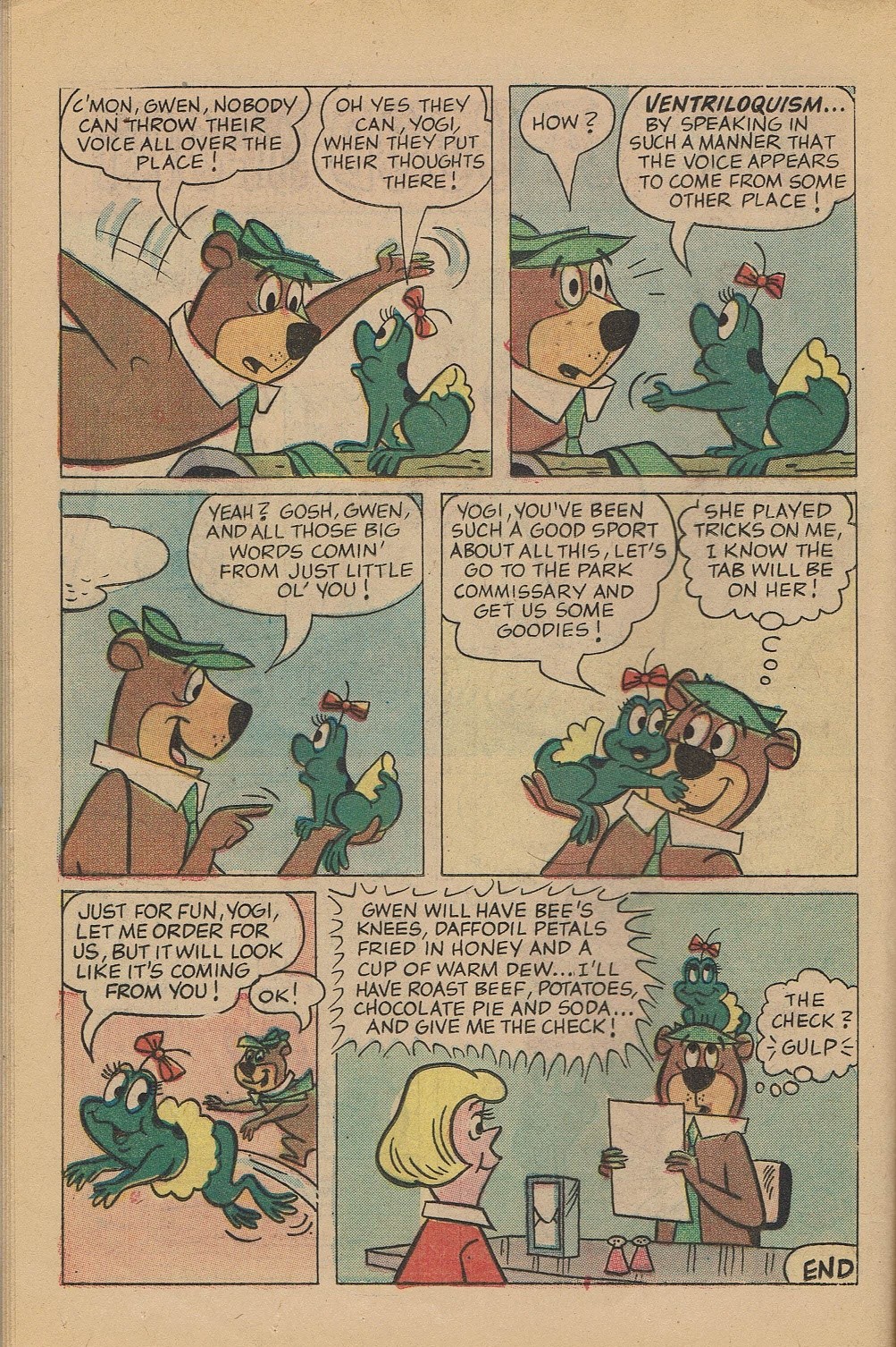Read online Yogi Bear (1970) comic -  Issue #14 - 16