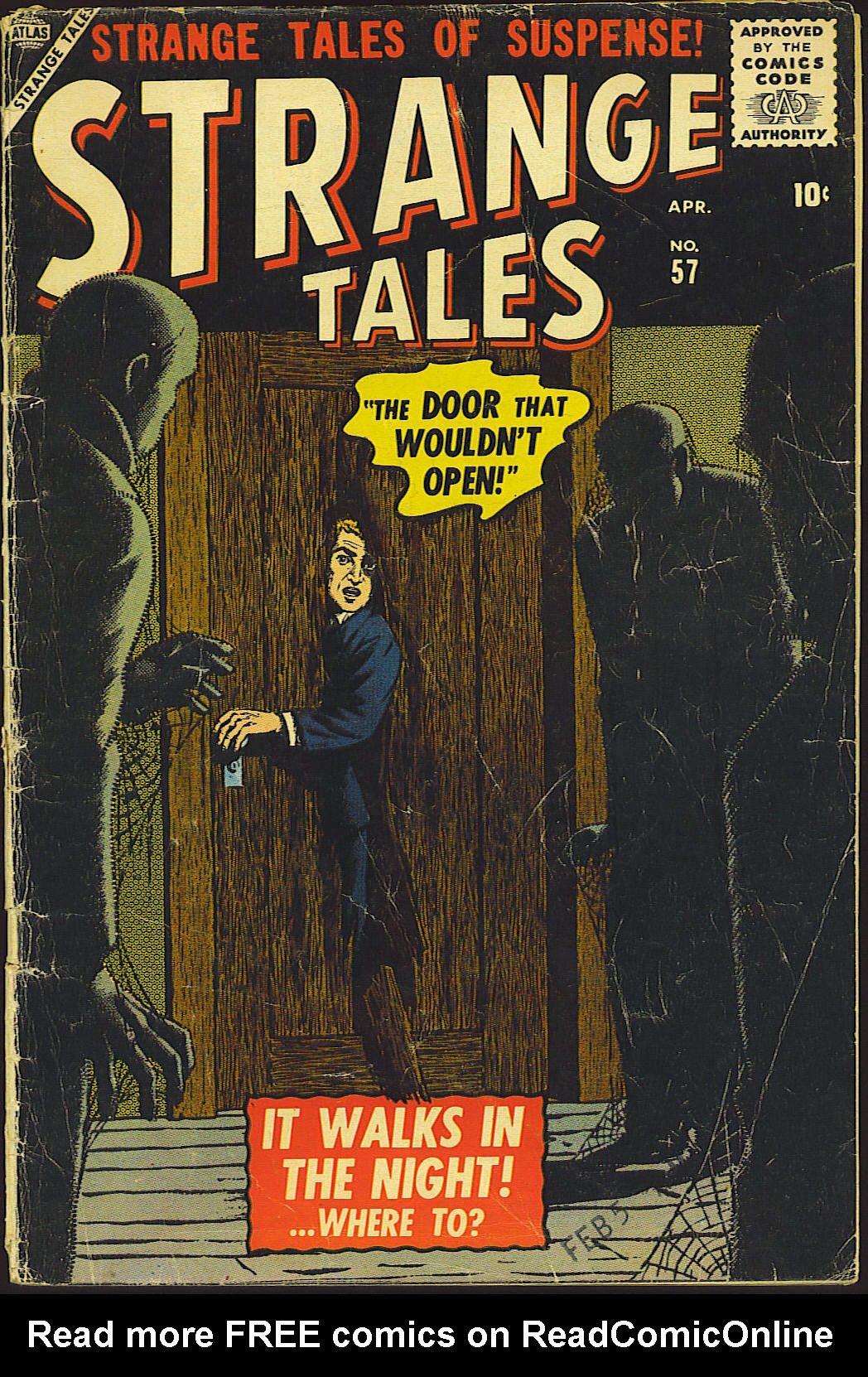Read online Strange Tales (1951) comic -  Issue #57 - 1
