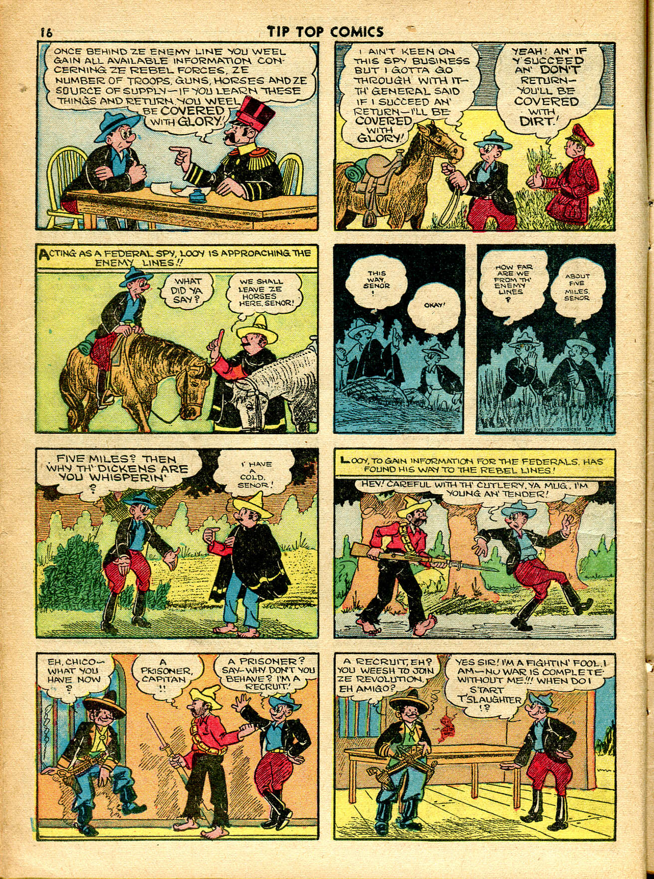 Read online Tip Top Comics comic -  Issue #62 - 18