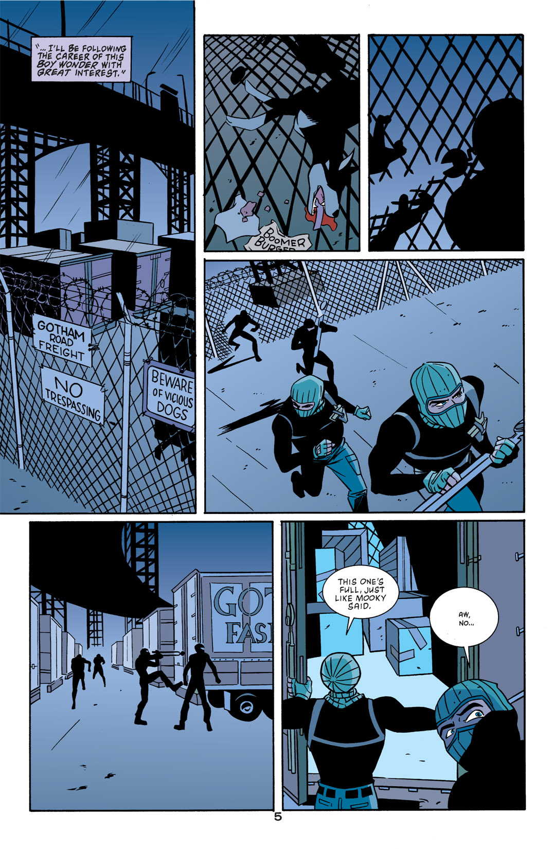 Read online Robin: Year One comic -  Issue #1 - 8