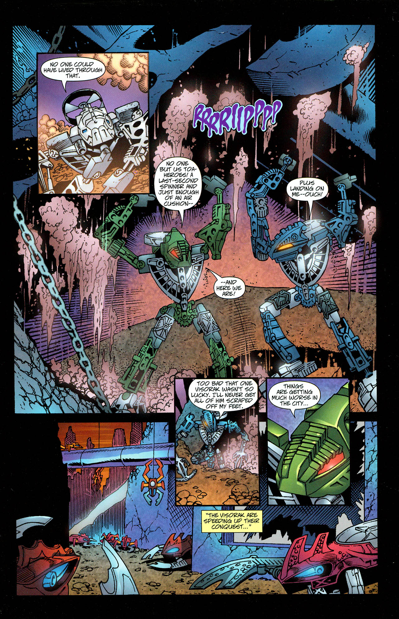Read online Bionicle comic -  Issue #27 - 7