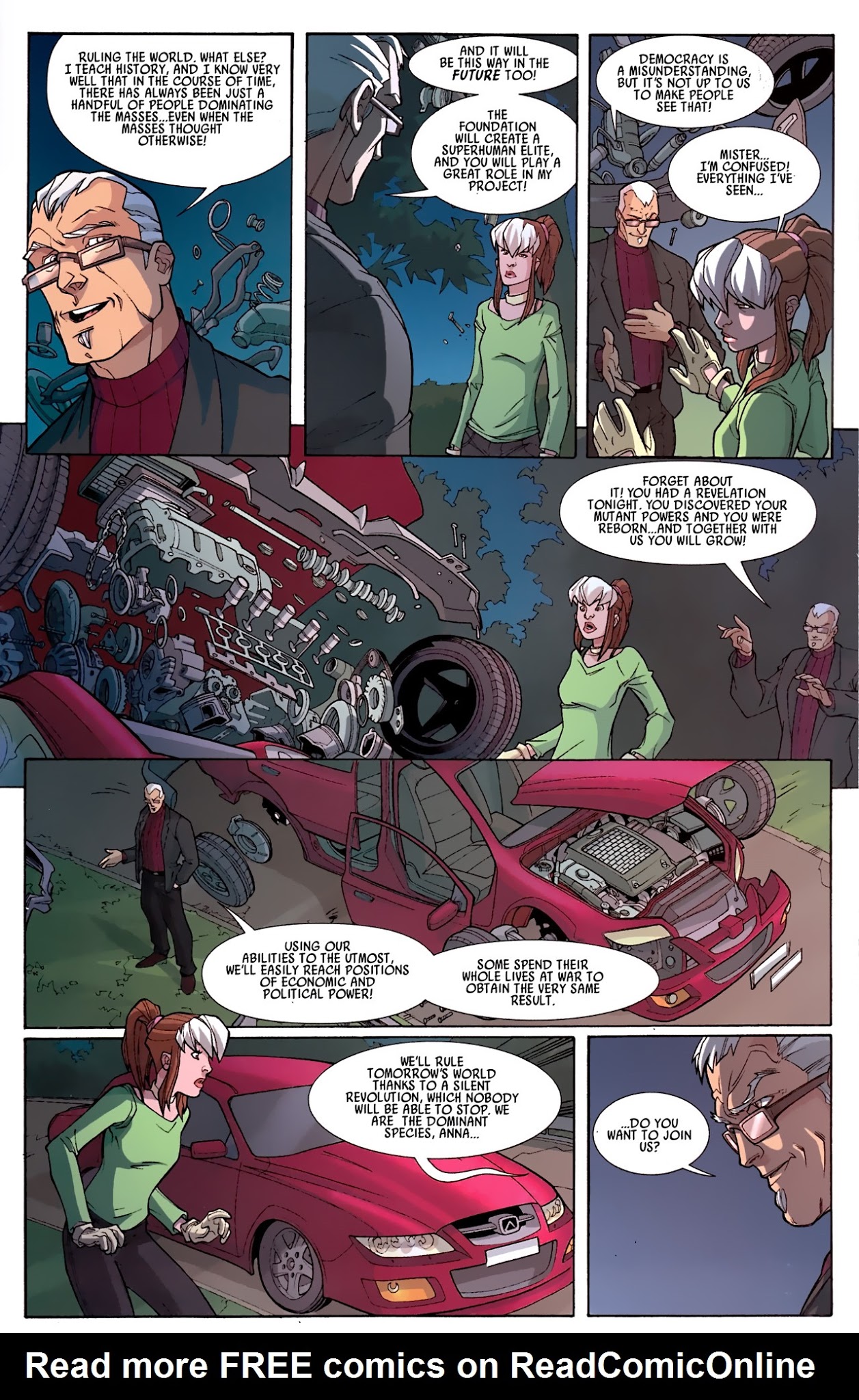 Read online X-Campus comic -  Issue #1 - 44