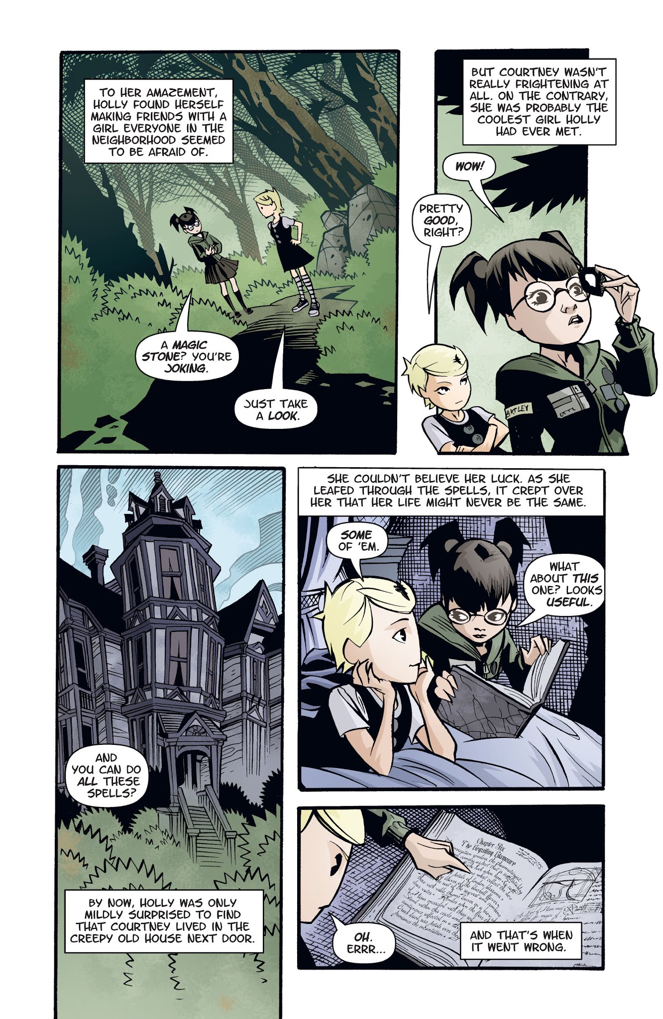 Read online Courtney Crumrin comic -  Issue #2 - 5