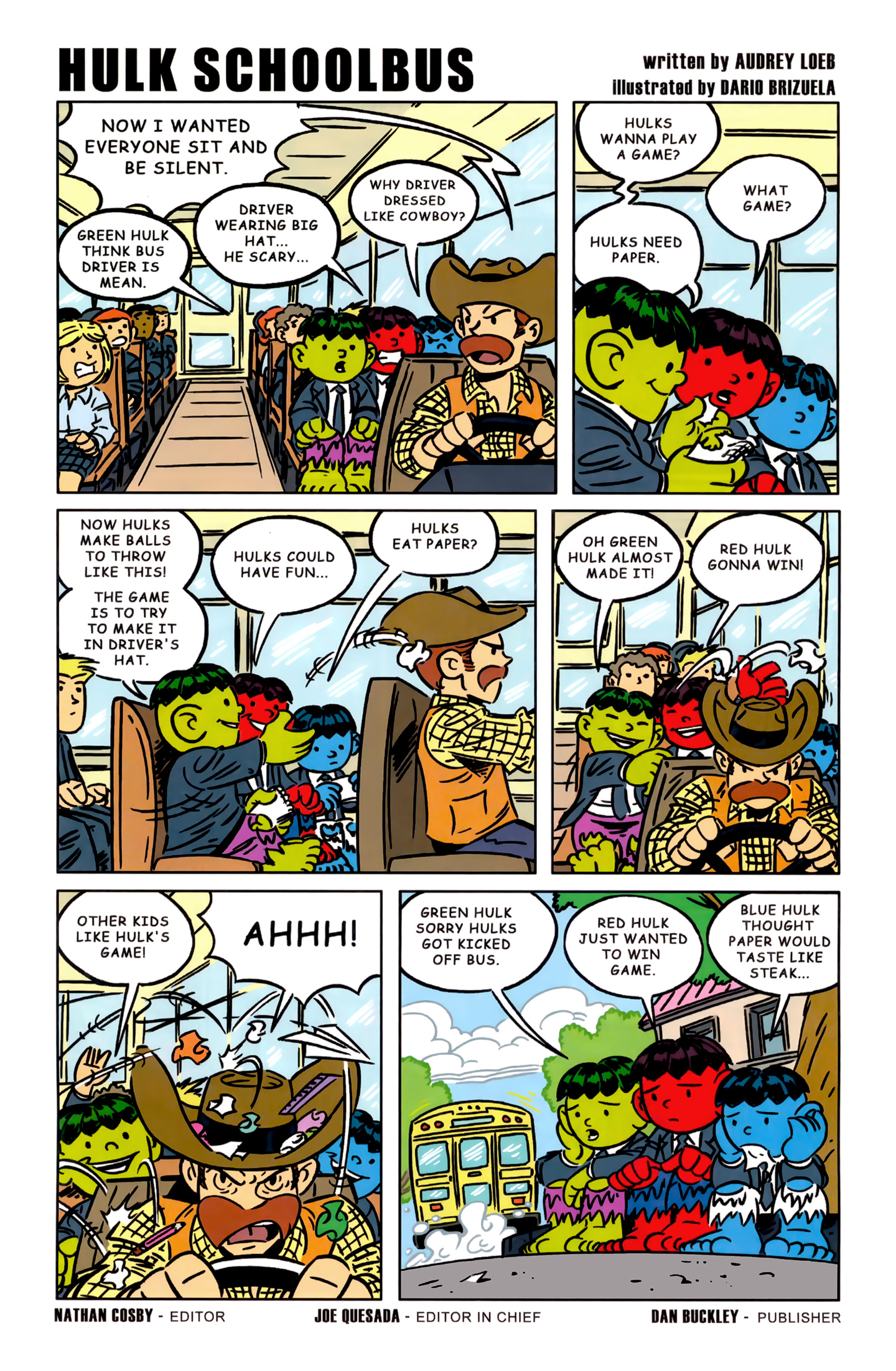 Read online Hulk-Sized Mini-Hulks comic -  Issue # Full - 29