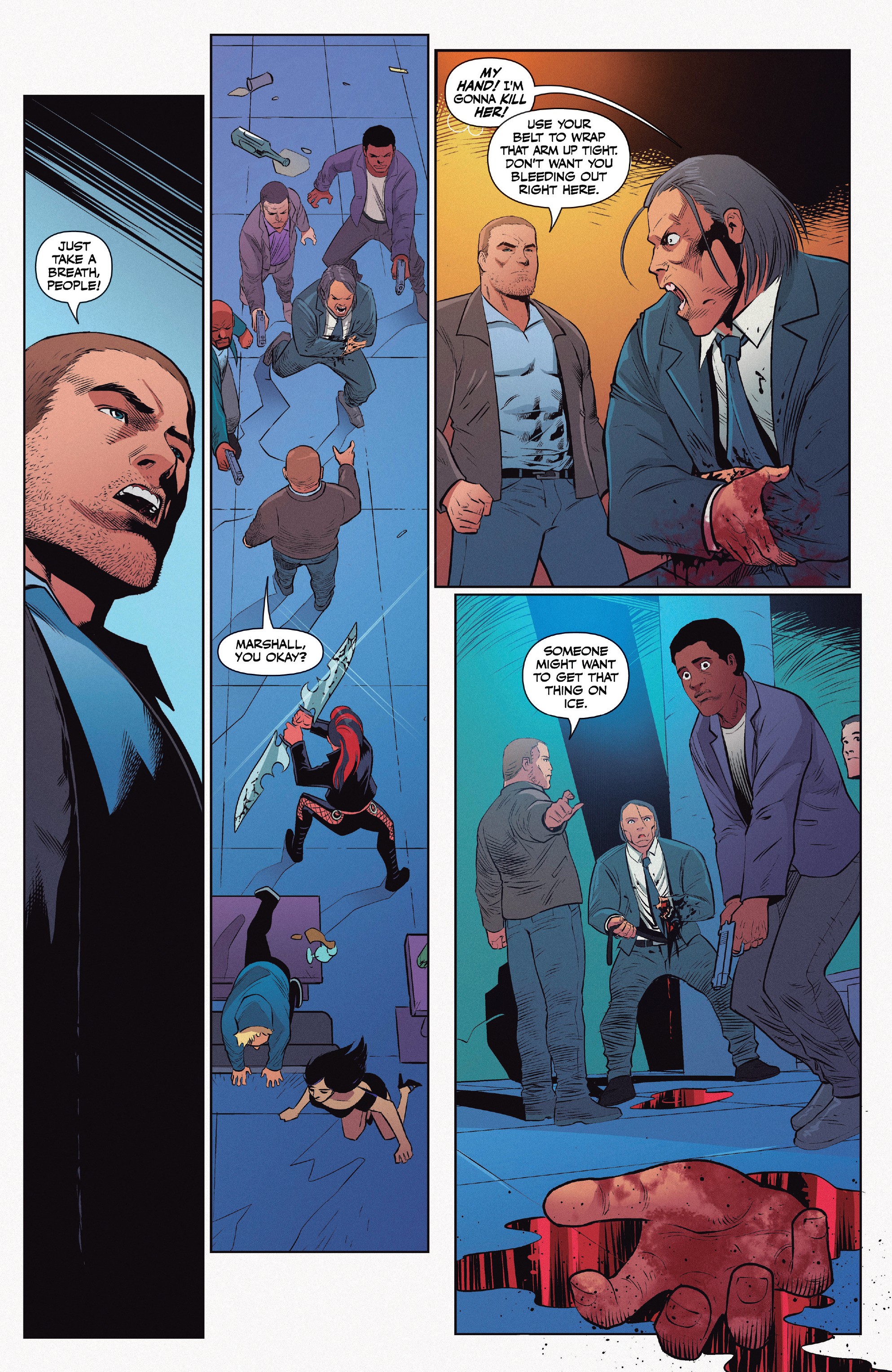 Read online Hellchild: Blood Money comic -  Issue #2 - 6